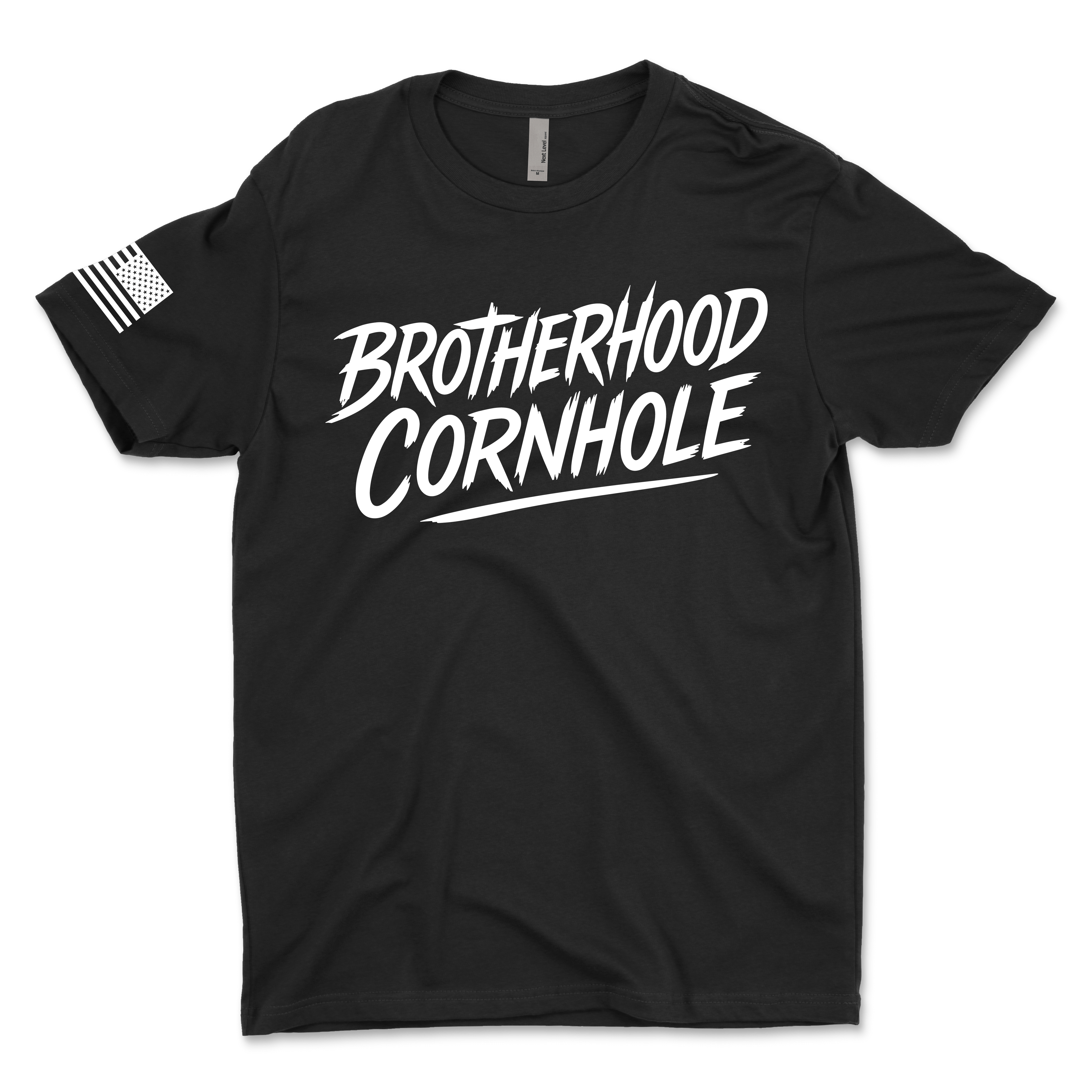 Men's Brotherhood Cornhole Ink T-Shirt
