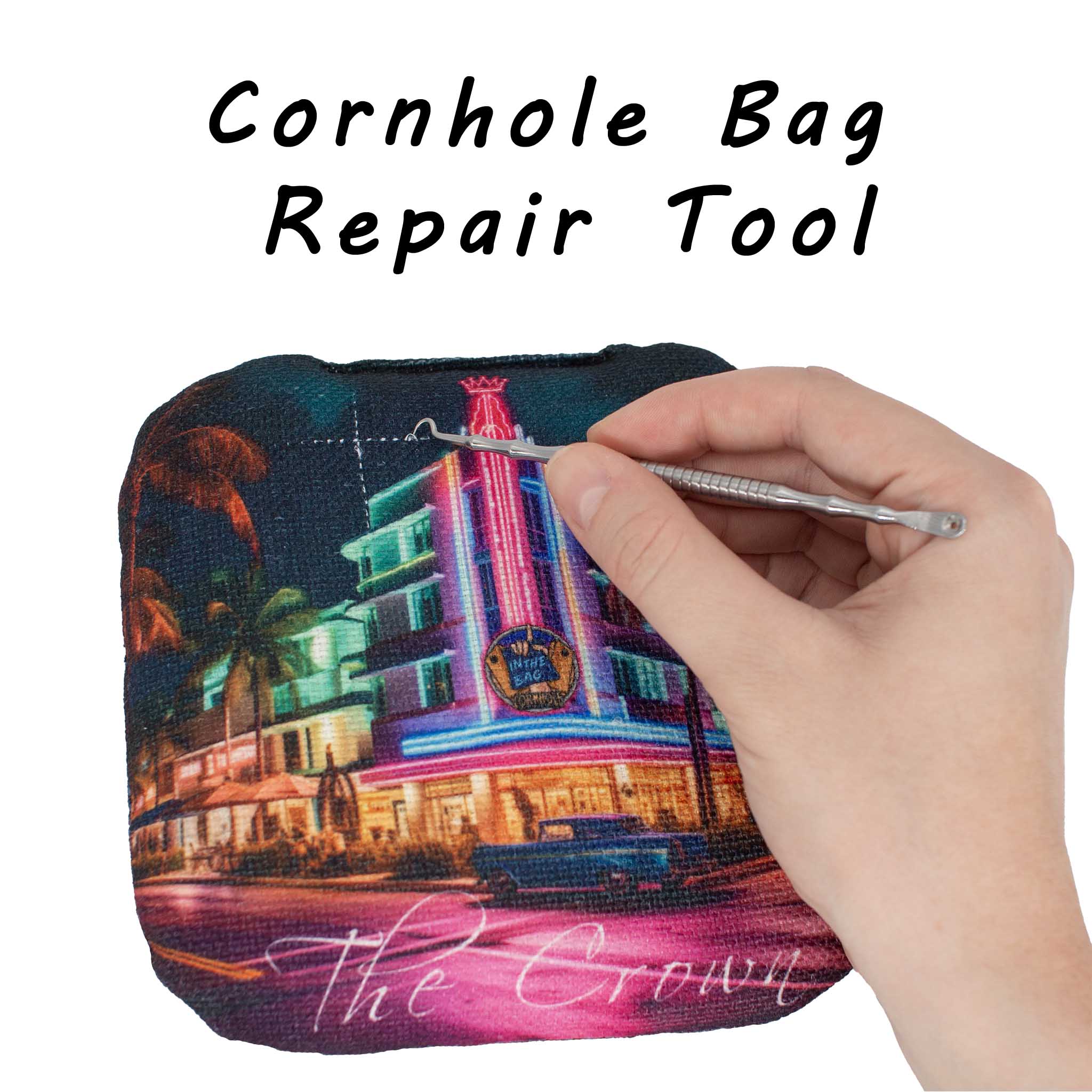 Cornhole Bag Repair Tool