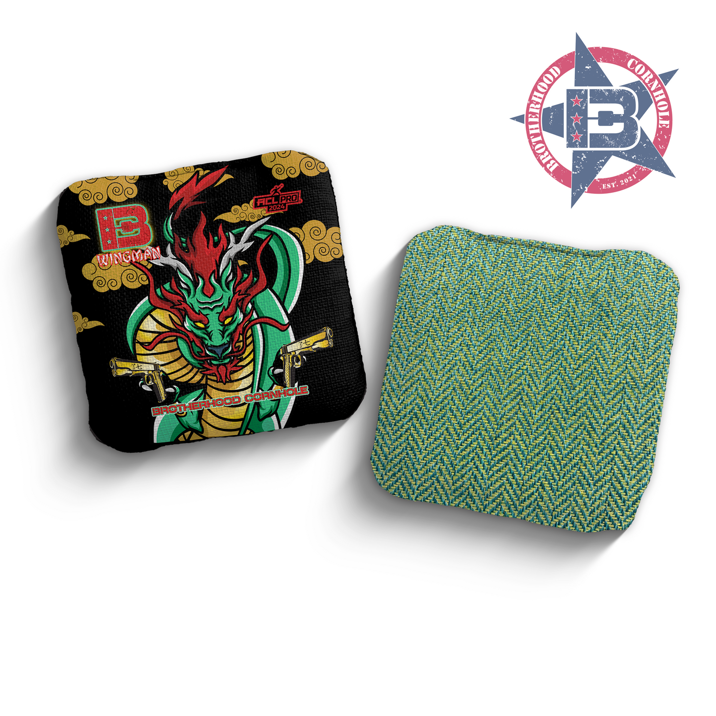 Young Trinh Signature ACL Pro Stamped Cornhole Bags
