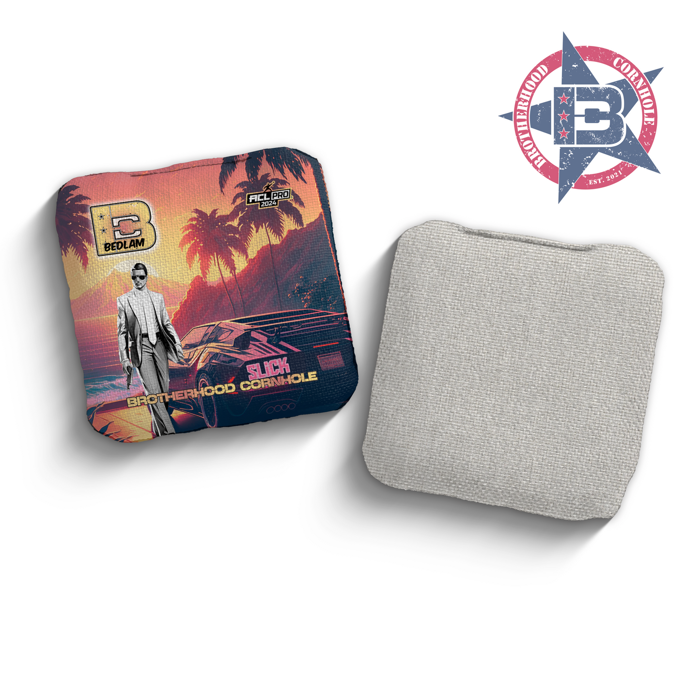 Nick Petuske Signature ACL Pro Stamped Cornhole Bags