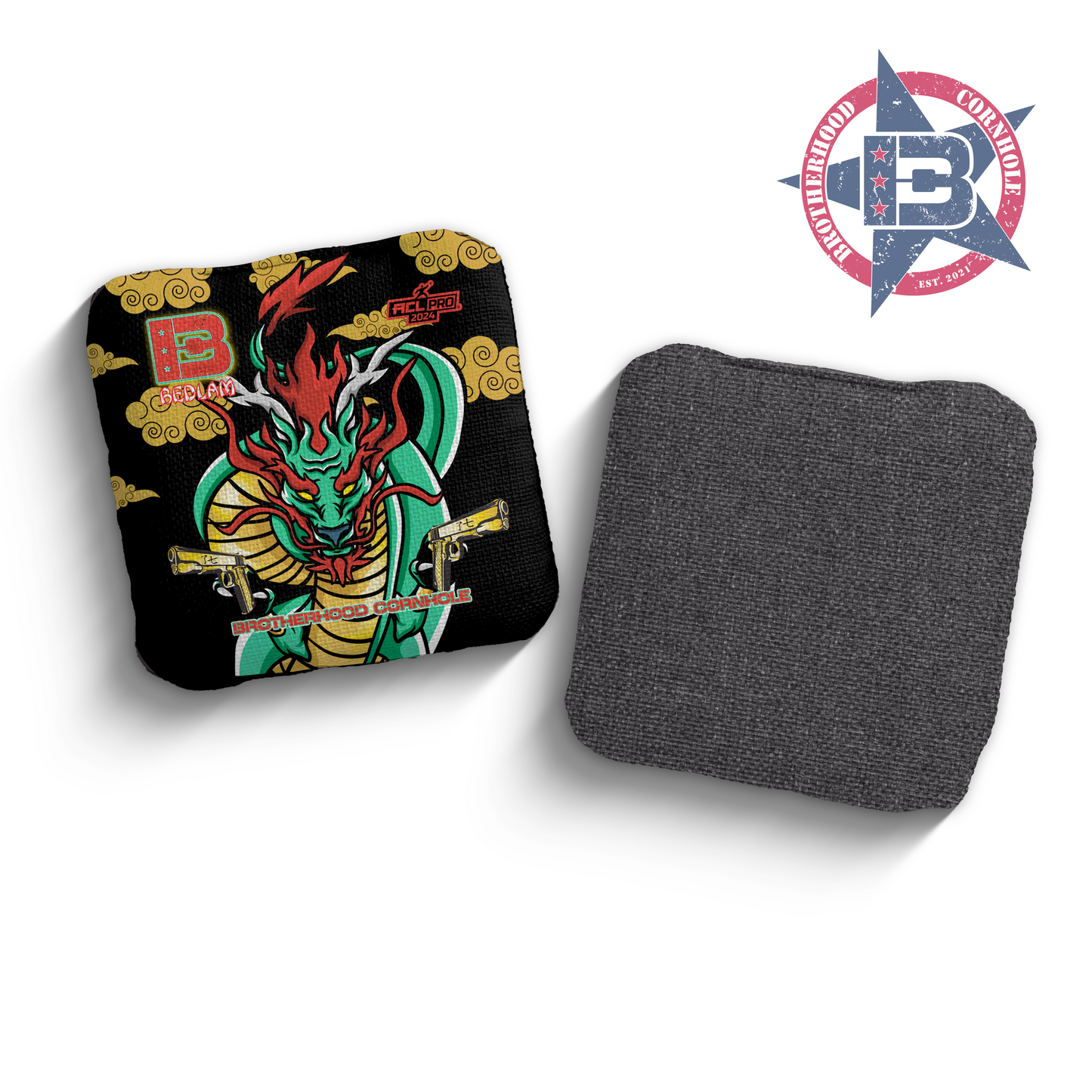 Young Trinh Signature ACL Pro Stamped Cornhole Bags