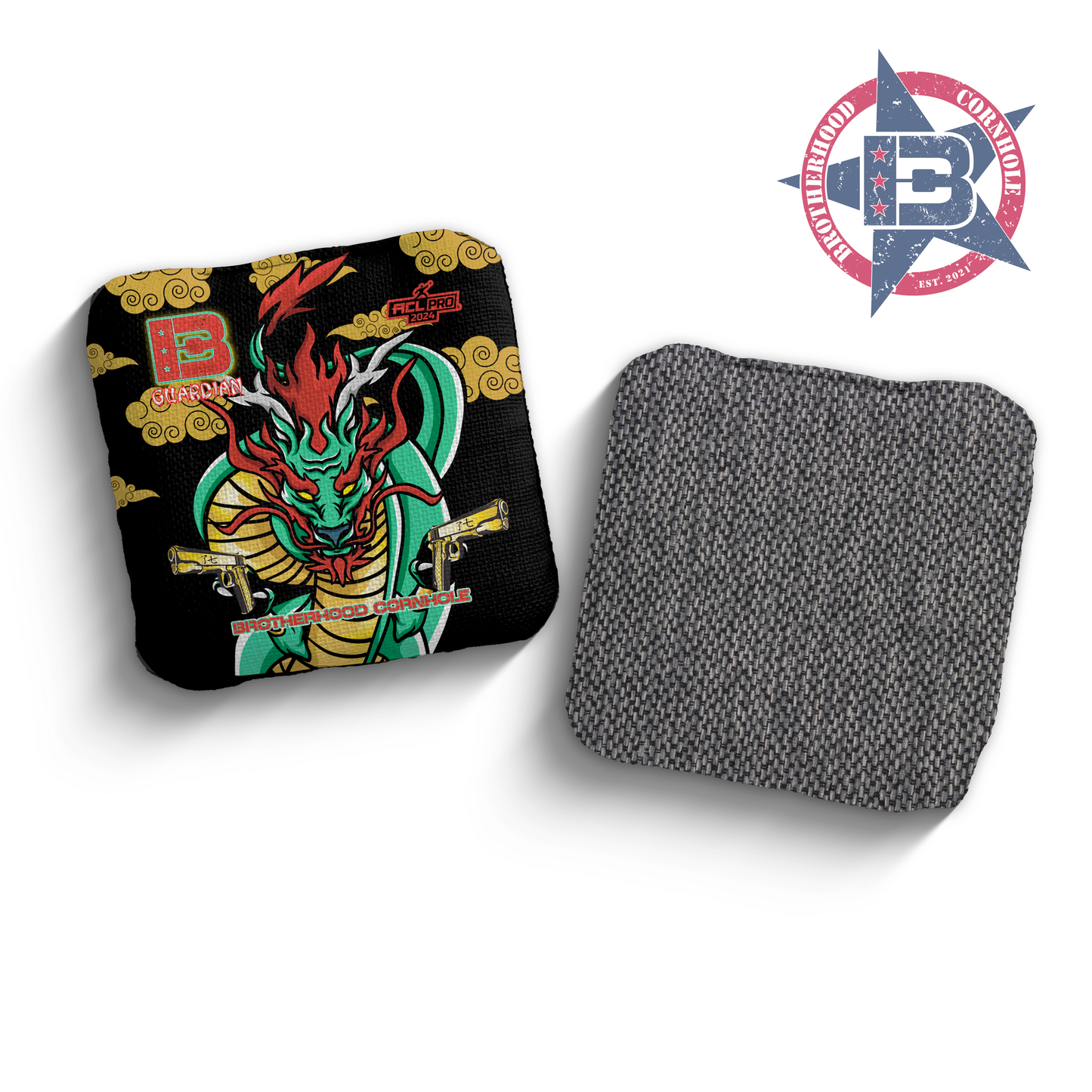 Young Trinh Signature ACL Pro Stamped Cornhole Bags