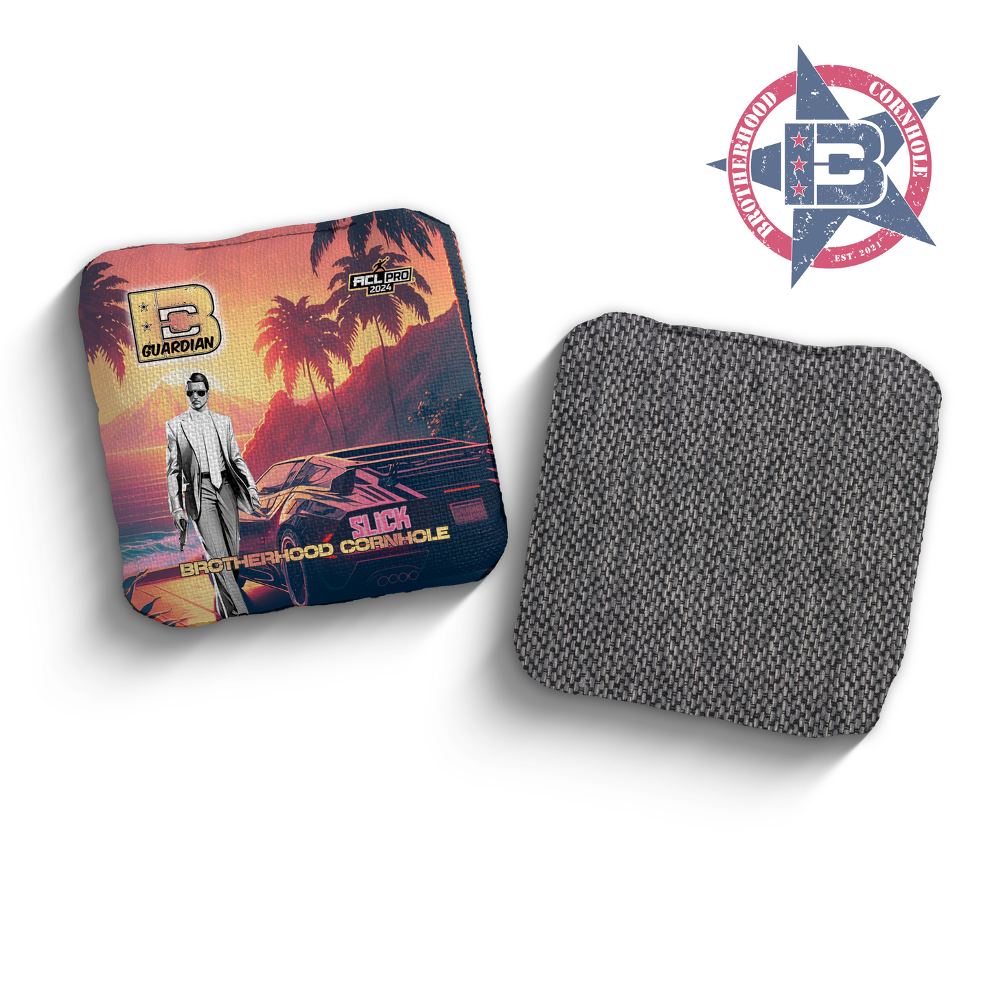 Nick Petuske Signature ACL Pro Stamped Cornhole Bags