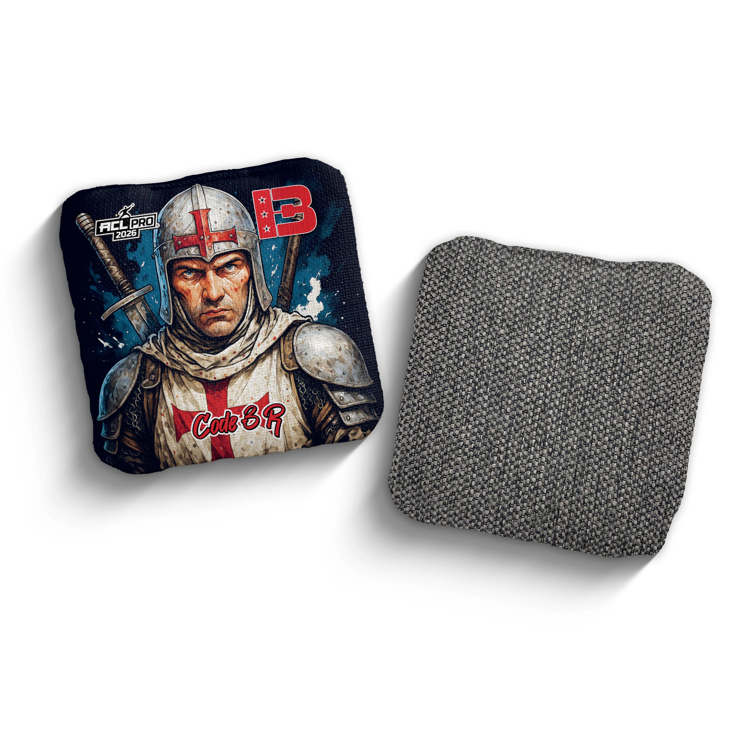 2026 Brotherhood Cornhole Code 3 Knight Edition ACL Pro Stamped Cornhole Bags