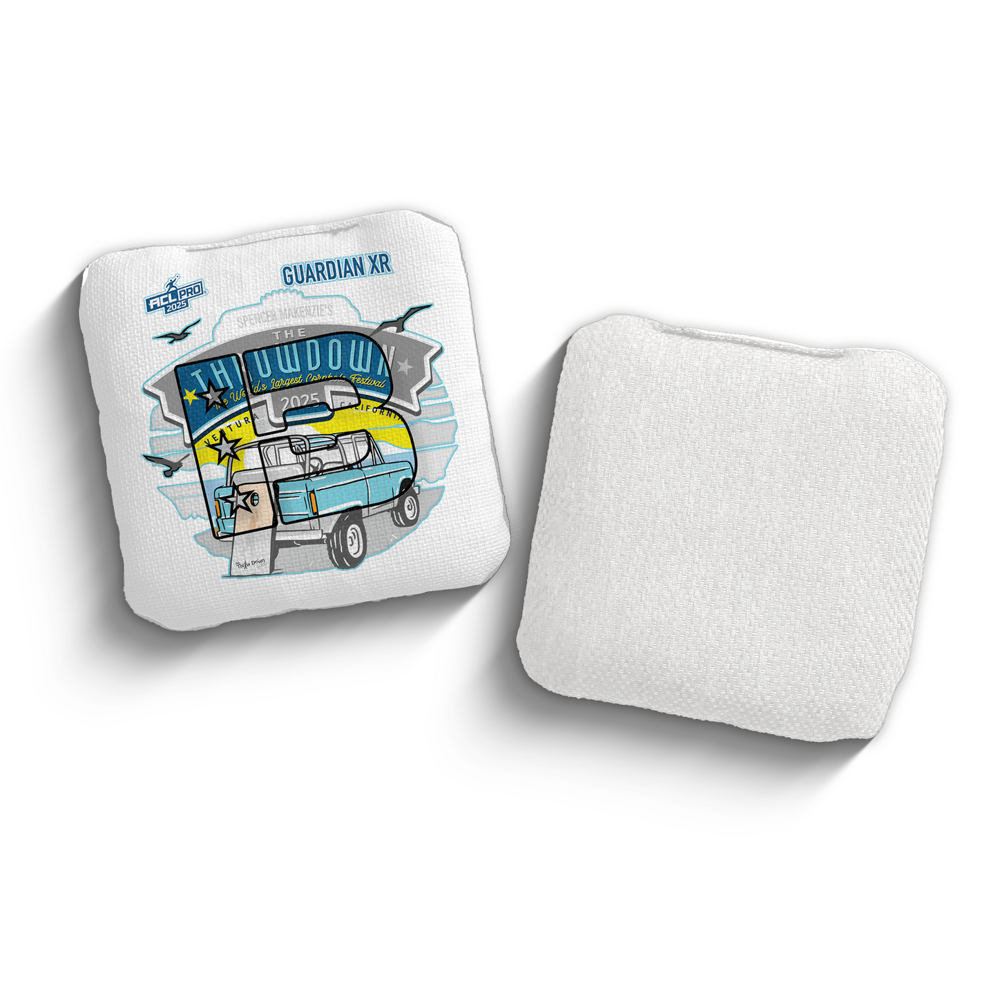 2025 Brotherhood Cornhole Guardian X Throwdown Edition ACL Pro Stamped Cornhole Bags