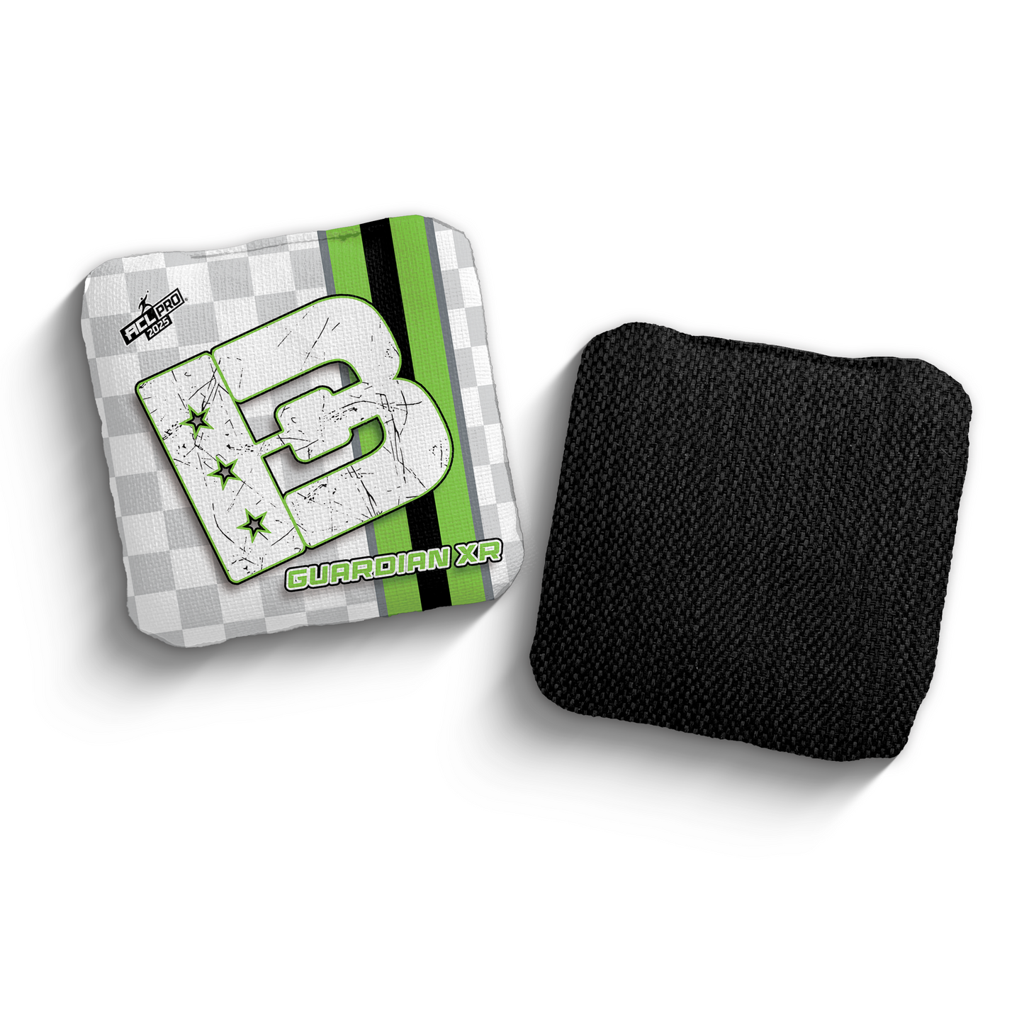 2025 Brotherhood Cornhole Guardian X Checkered Edition ACL Pro Stamped Cornhole Bags