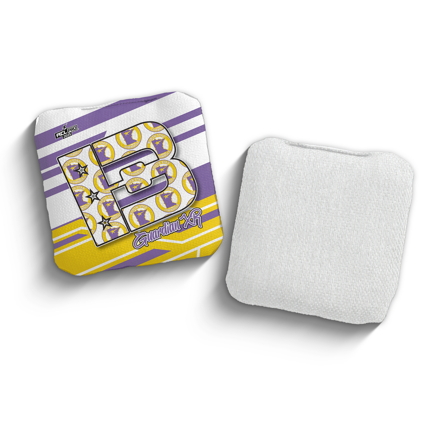 2025 Brotherhood Cornhole Guardian X Northstar Collaboration ACL Pro Stamped Cornhole Bags