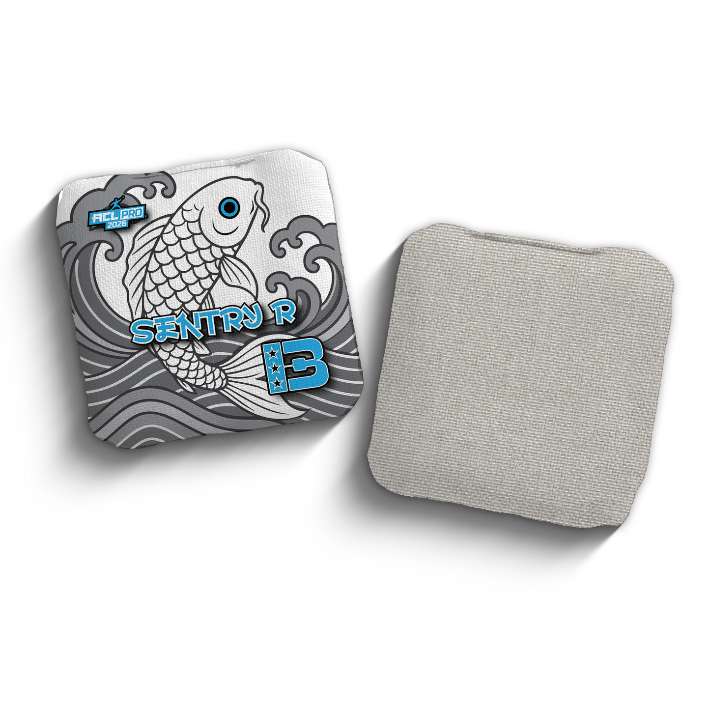 2026 Brotherhood Cornhole Sentry Koi Fish Edition ACL Pro Stamped Cornhole Bags