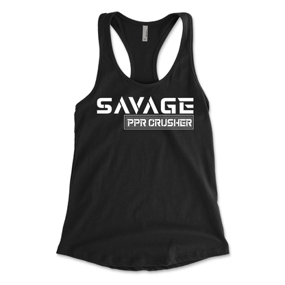 Racer Back "Savage" T-Shirt