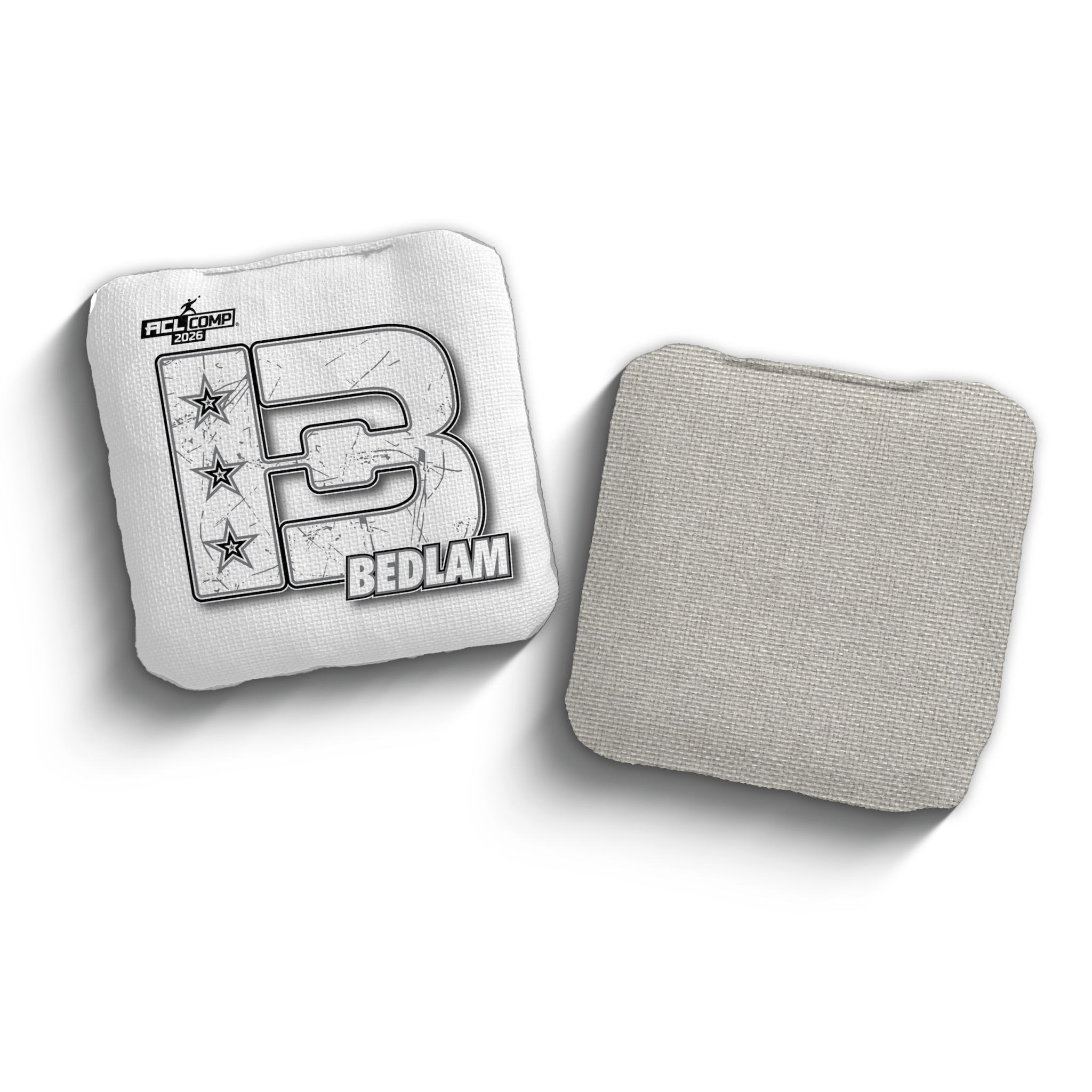 2026 Brotherhood Cornhole Bedlam Broadcast Edition ACL Pro Stamped Cornhole Bags - Brotherhood Cornhole