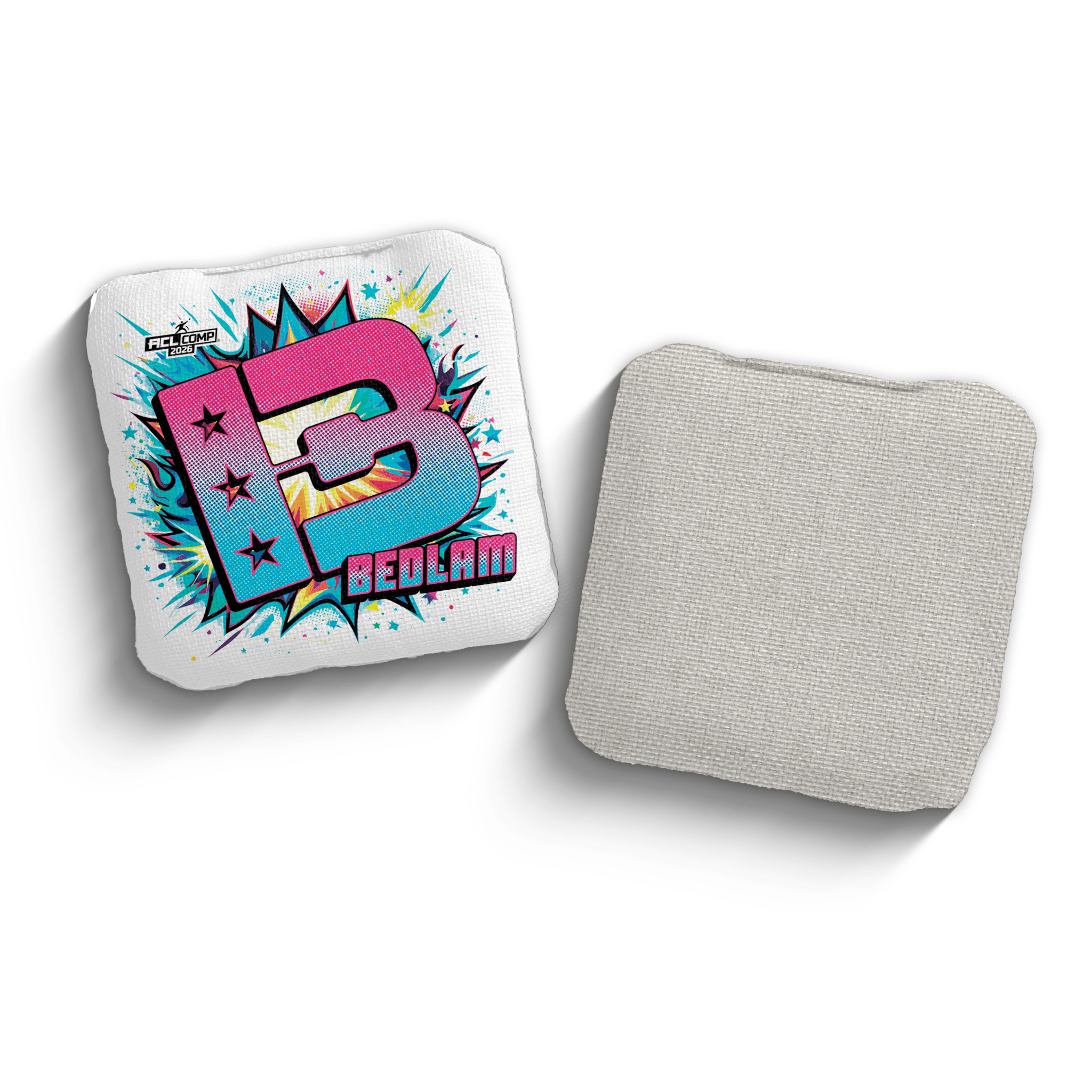 2026 Brotherhood Cornhole Bedlam Comic Edition ACL Comp Stamped Cornhole Bags - Brotherhood Cornhole