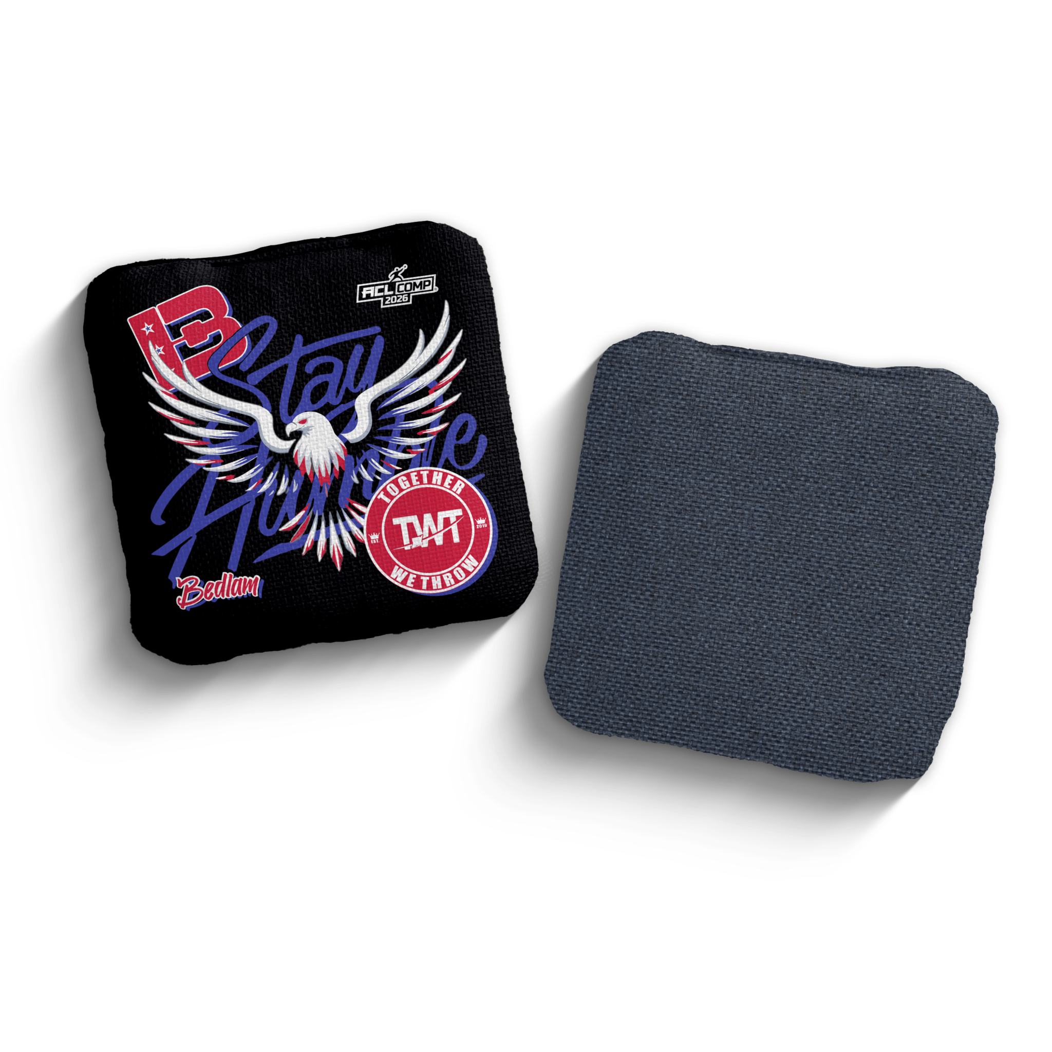 2026 Brotherhood Cornhole Bedlam TWT Collaboration ACL Pro Stamped Cornhole Bags - Brotherhood Cornhole
