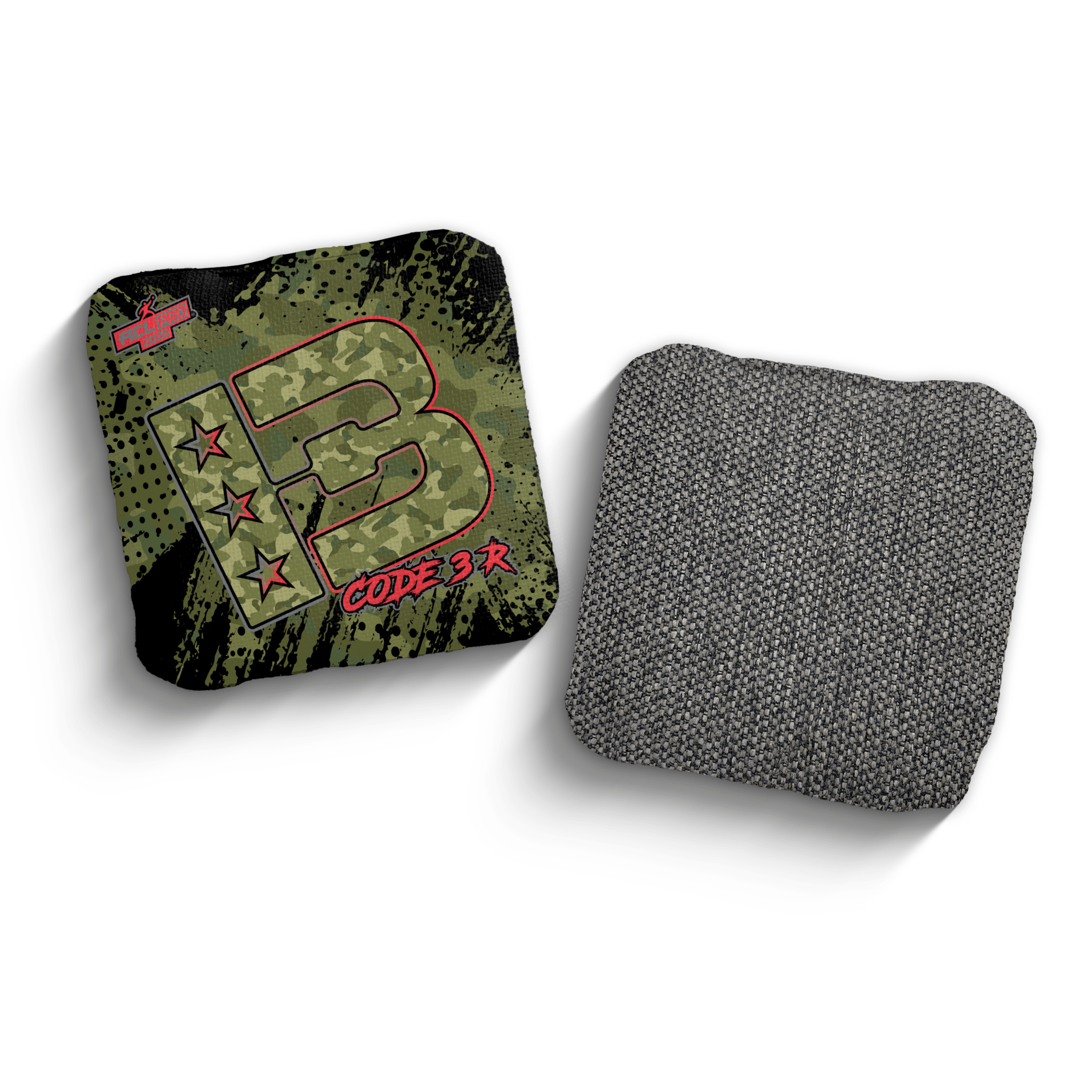 2026 Brotherhood Cornhole Code 3 Camo Edition ACL Pro Stamped Cornhole Bags - Brotherhood Cornhole