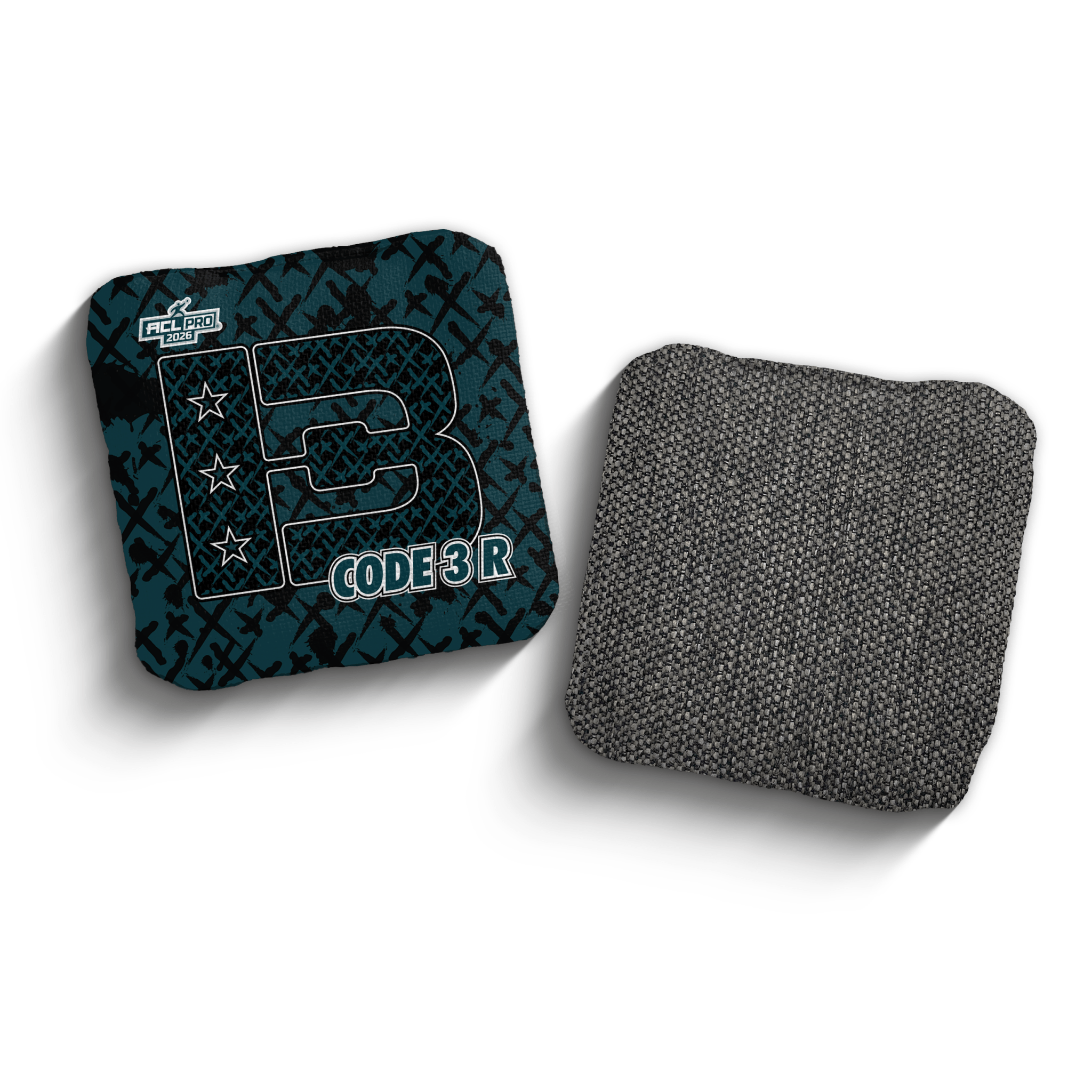 2026 Brotherhood Cornhole Code 3 X - Pattern Edition ACL Pro Stamped Cornhole Bags - Brotherhood Cornhole