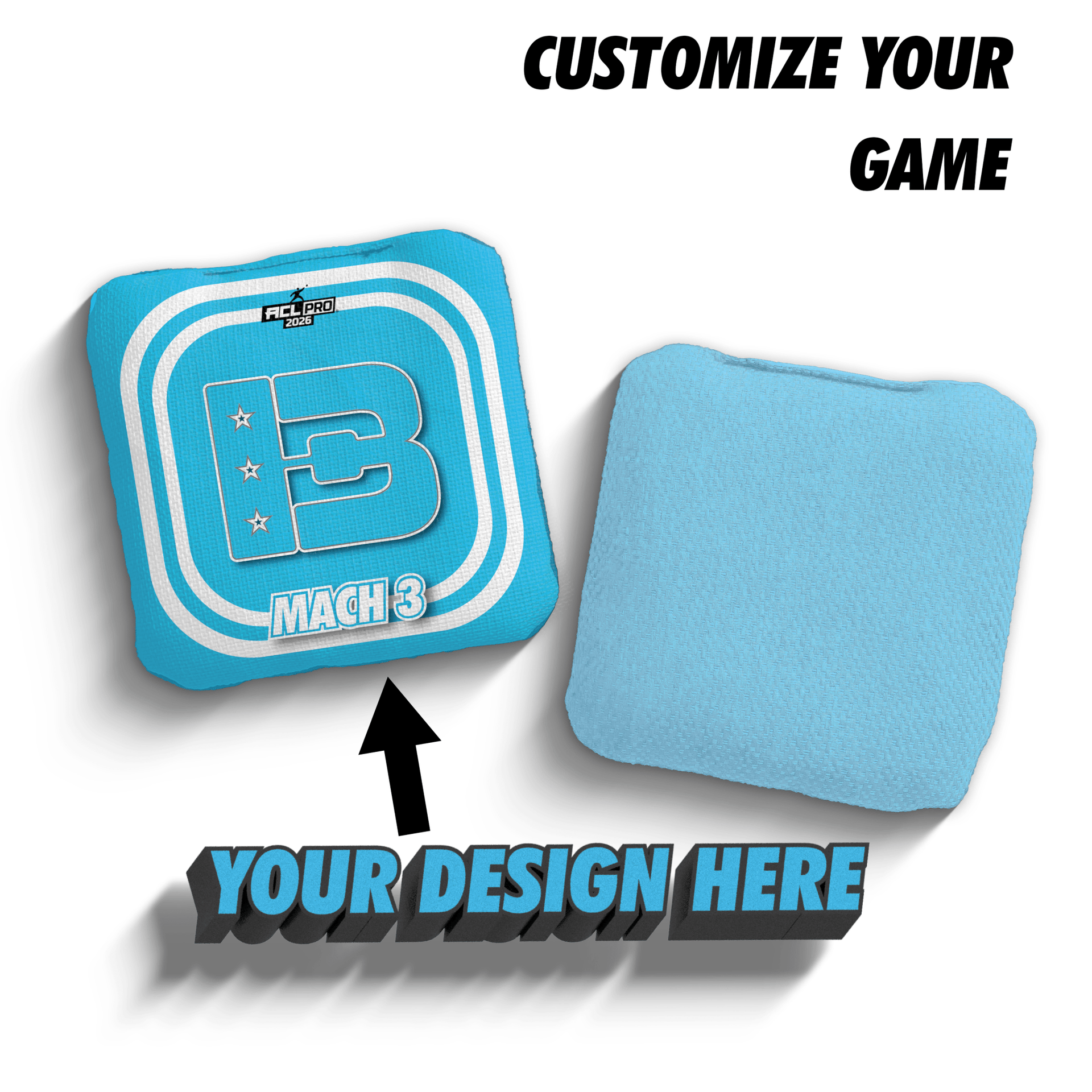 2026 Mach 3 Custom Cornhole Bags | Brotherhood ACL Pro Stamped 2026 Mach 3 Custom Cornhole Bags | Brotherhood ACL Pro Stamped