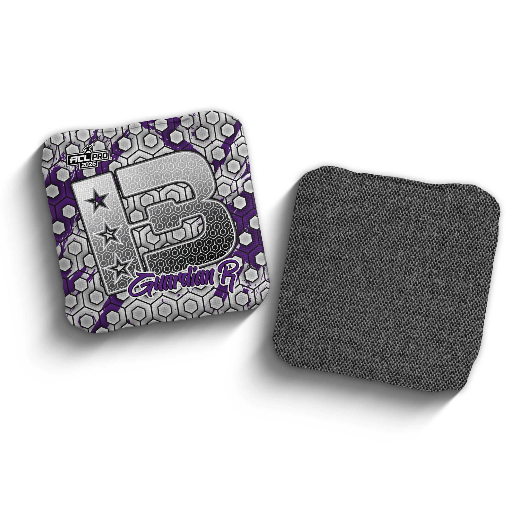 2026 Brotherhood Cornhole Guardian Hex Edition ACL Pro Stamped Cornhole Bags - Brotherhood Cornhole