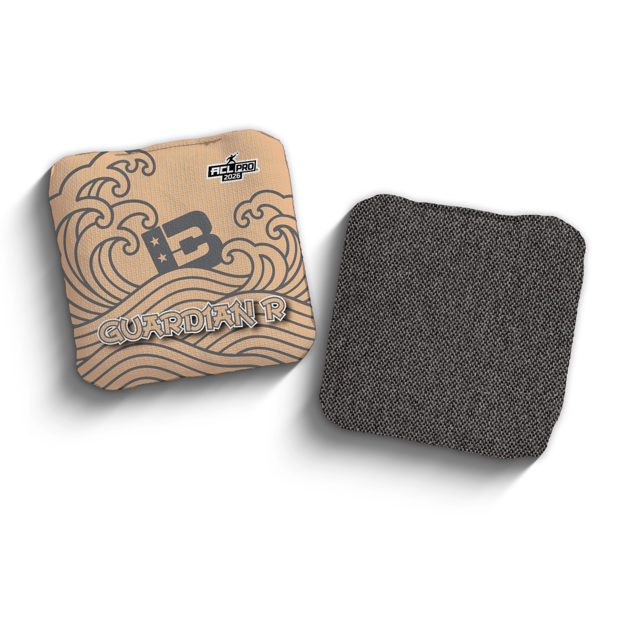 2026 Brotherhood Cornhole Guardian Japanese Wave Edition ACL Pro Stamped Cornhole Bags - Brotherhood Cornhole