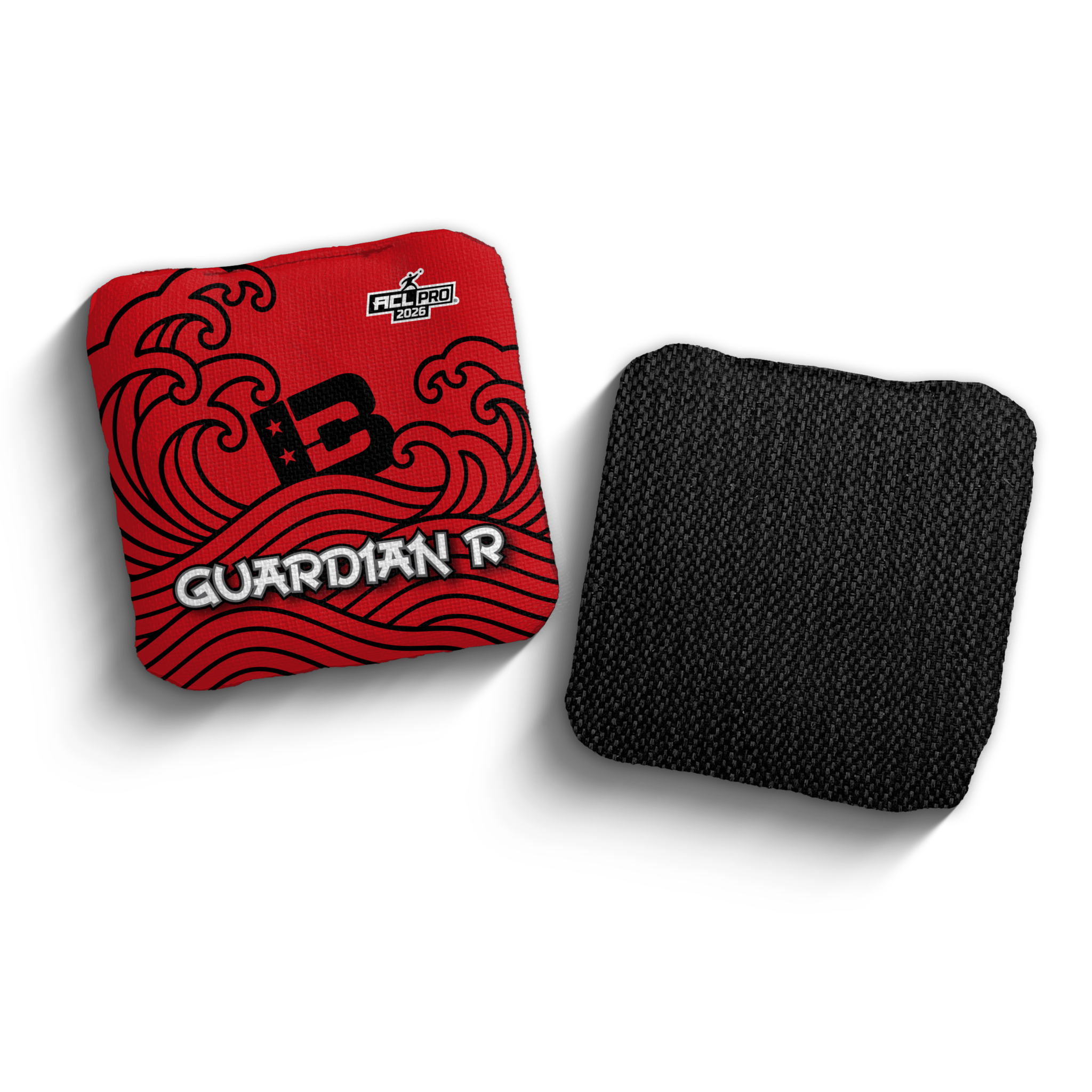 2026 Brotherhood Cornhole Guardian Japanese Wave Edition ACL Pro Stamped Cornhole Bags - Brotherhood Cornhole