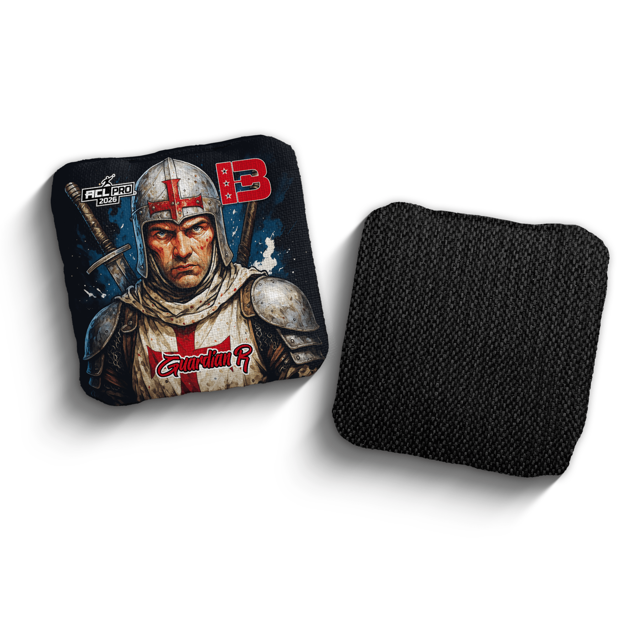 2026 Brotherhood Cornhole Guardian Knight Edition ACL Pro Stamped Cornhole Bags - Brotherhood Cornhole