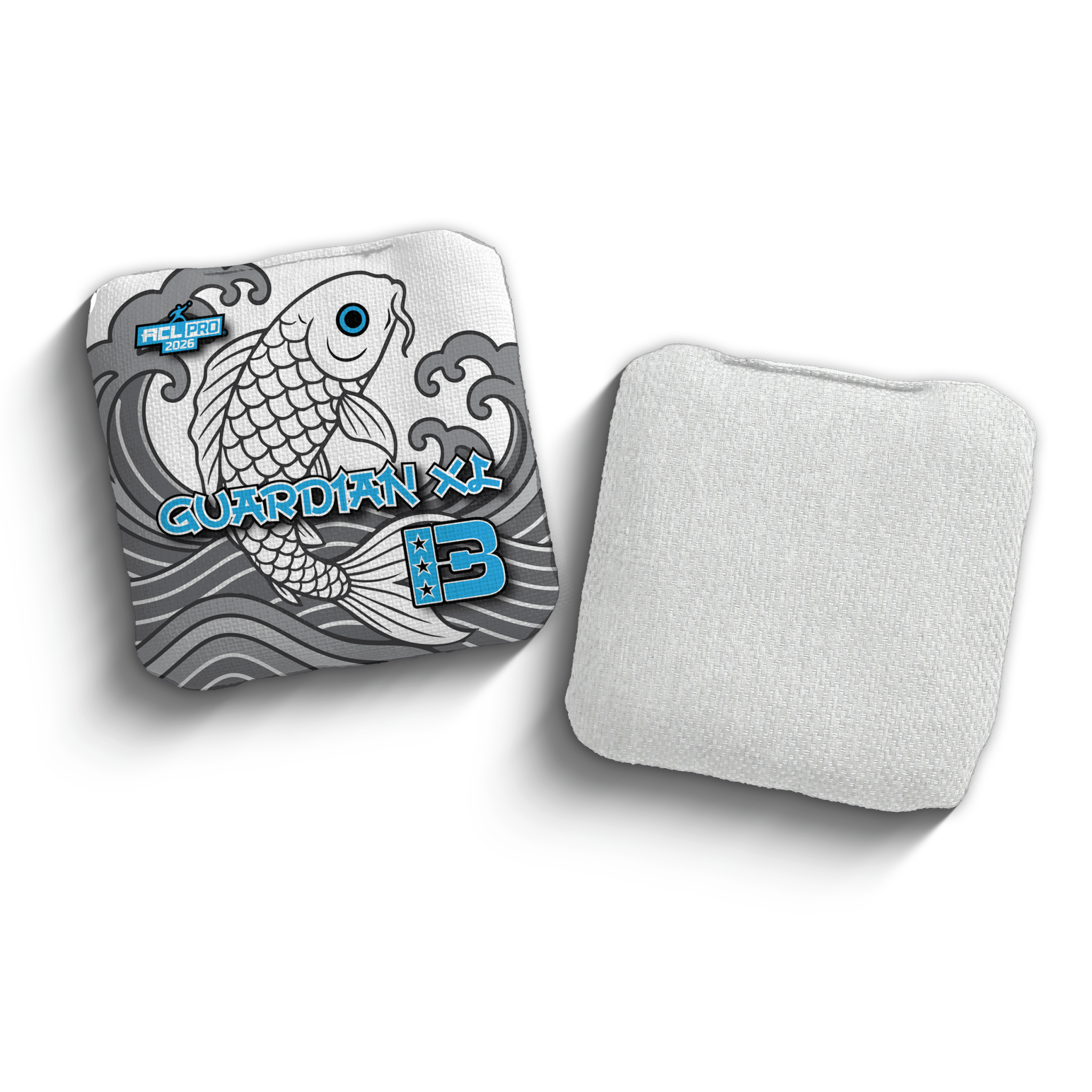 2026 Brotherhood Cornhole Guardian X Koi Fish Edition ACL Pro Stamped Cornhole Bags - Brotherhood Cornhole