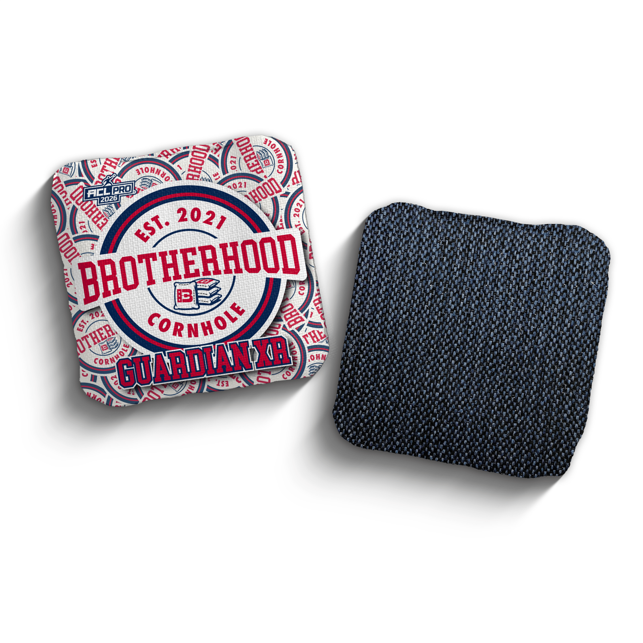 2026 Brotherhood Cornhole Guardian X Sticker Edition ACL Pro Stamped Cornhole Bags - Brotherhood Cornhole