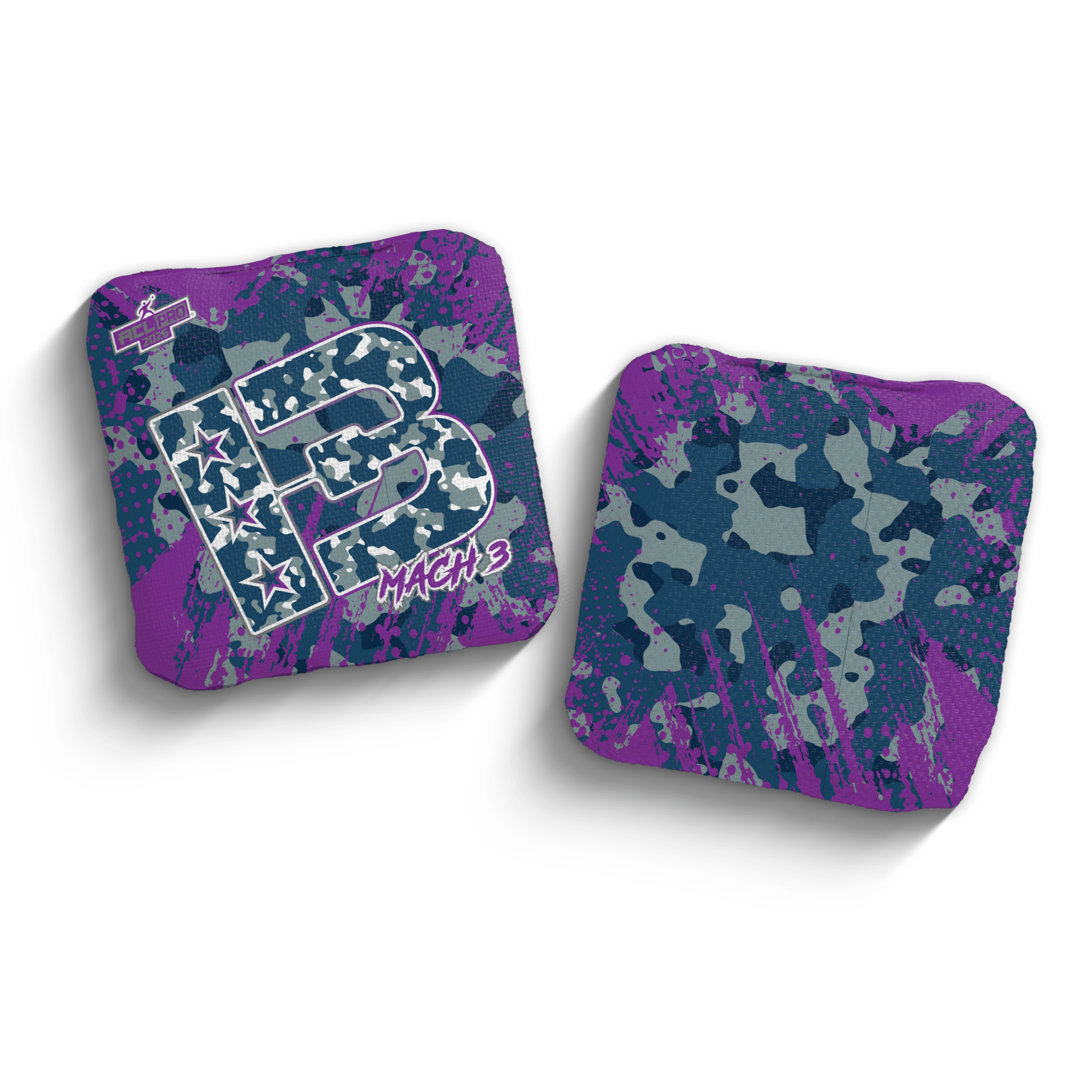 2026 Brotherhood Cornhole Mach 3 Camo Edition ACL Pro Stamped Cornhole Bags - Brotherhood Cornhole