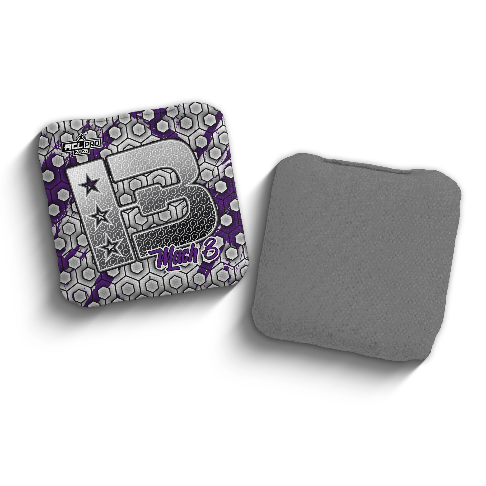 2026 Brotherhood Cornhole Mach 3 Hex Edition ACL Pro Stamped Cornhole Bags - Brotherhood Cornhole