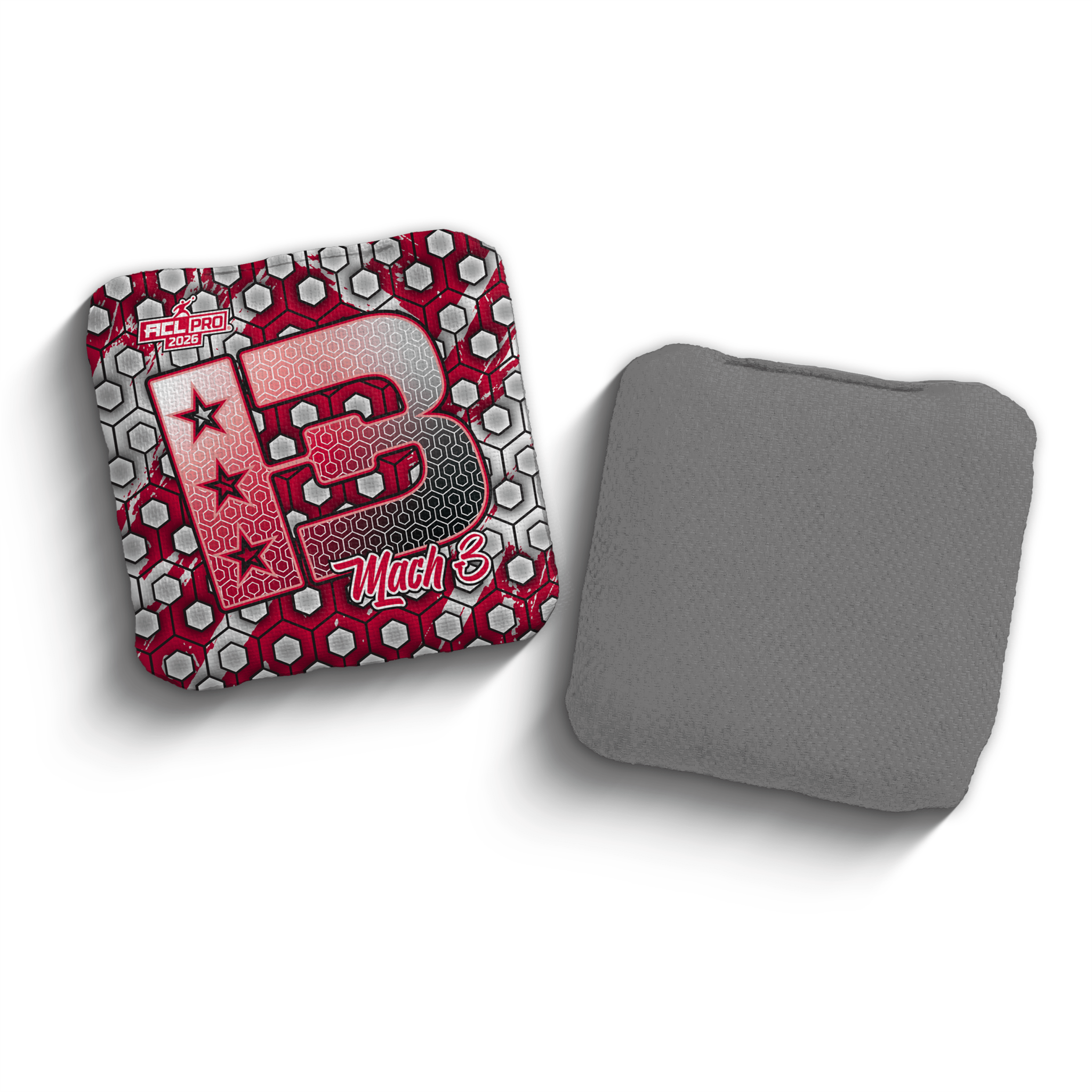 2026 Brotherhood Cornhole Mach 3 Hex Edition ACL Pro Stamped Cornhole Bags - Brotherhood Cornhole