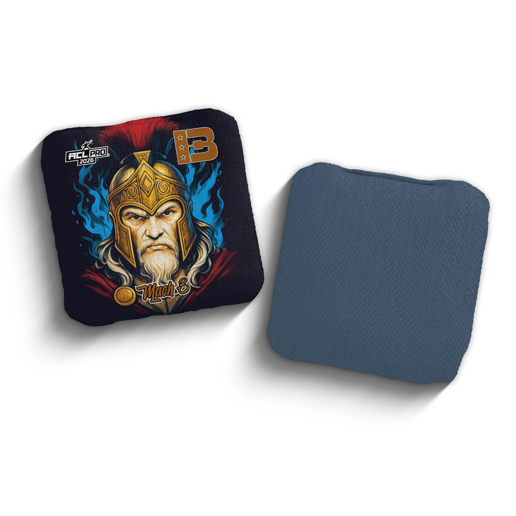 2026 Brotherhood Cornhole Mach 3 Trojan Edition ACL Pro Stamped Cornhole Bags - Brotherhood Cornhole