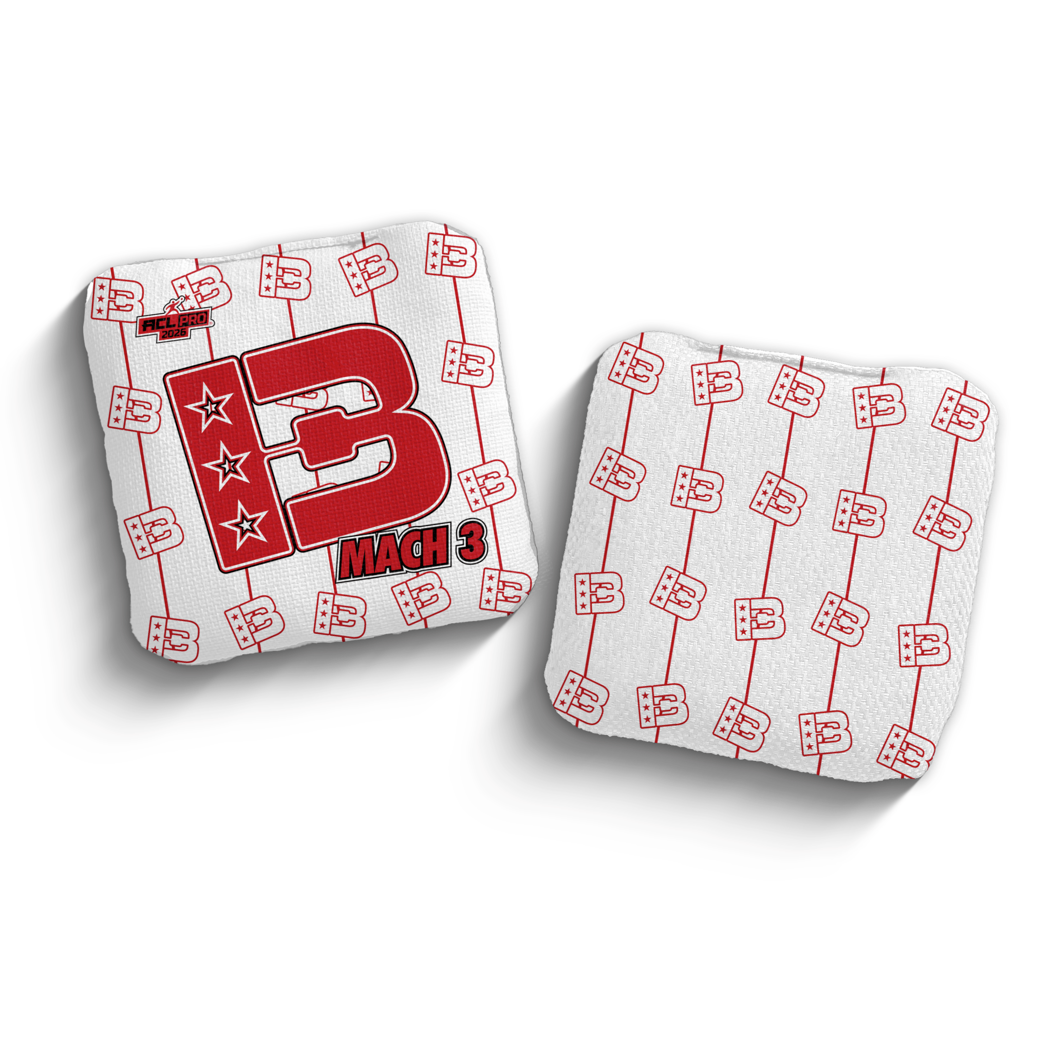 2026 Brotherhood Cornhole Mach 3 TV Approved Light Colored ACL Pro Stamped Cornhole Bags - Brotherhood Cornhole