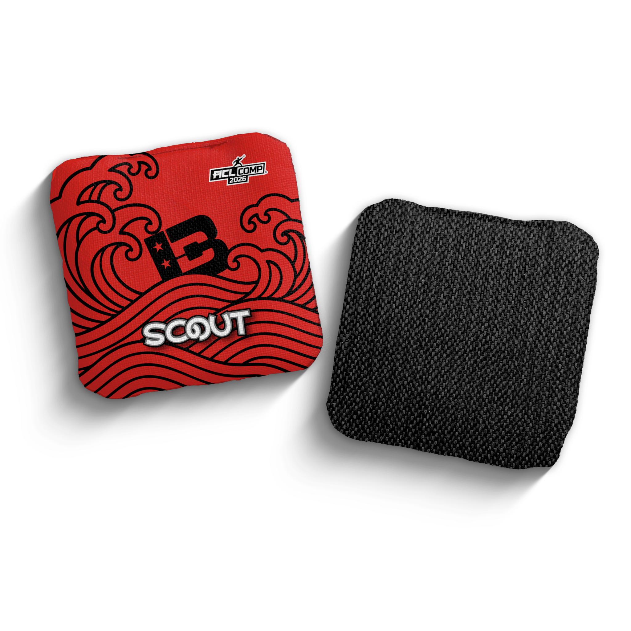 2026 Brotherhood Cornhole Scout Japanese Wave Edition ACL Pro Stamped Cornhole Bags - Brotherhood Cornhole
