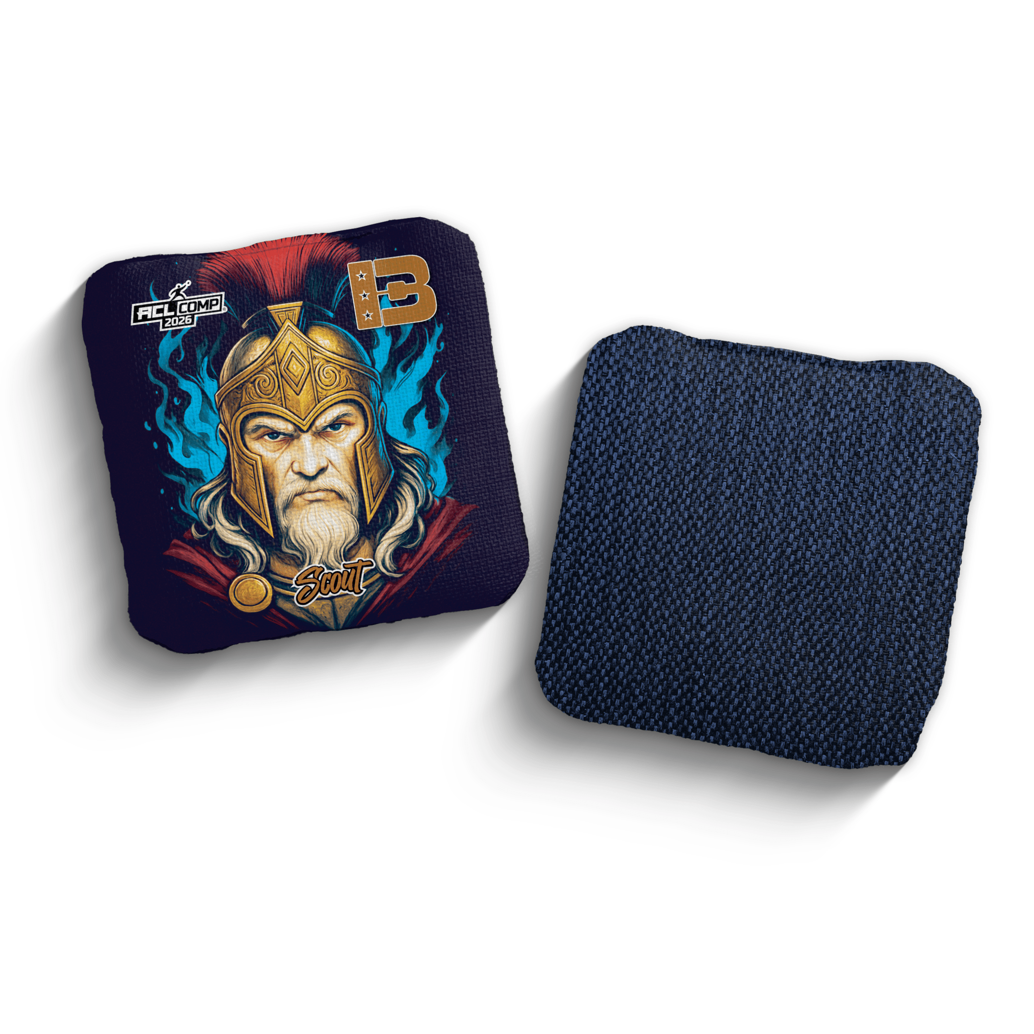 2026 Brotherhood Cornhole Scout Trojan Edition ACL Comp Stamped Cornhole Bags - Brotherhood Cornhole