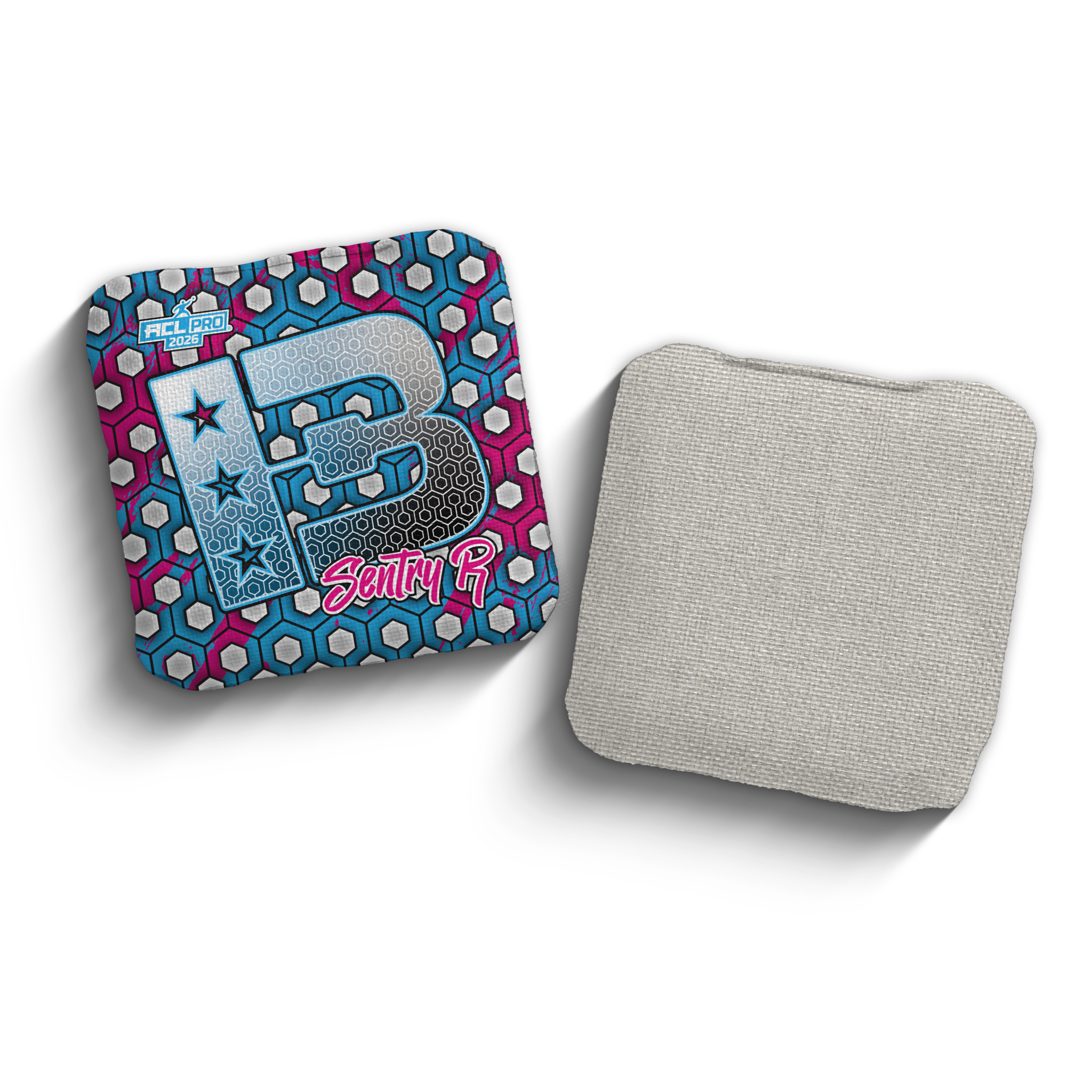 2026 Brotherhood Cornhole Sentry Hex Edition ACL Pro Stamped Cornhole Bags - Brotherhood Cornhole