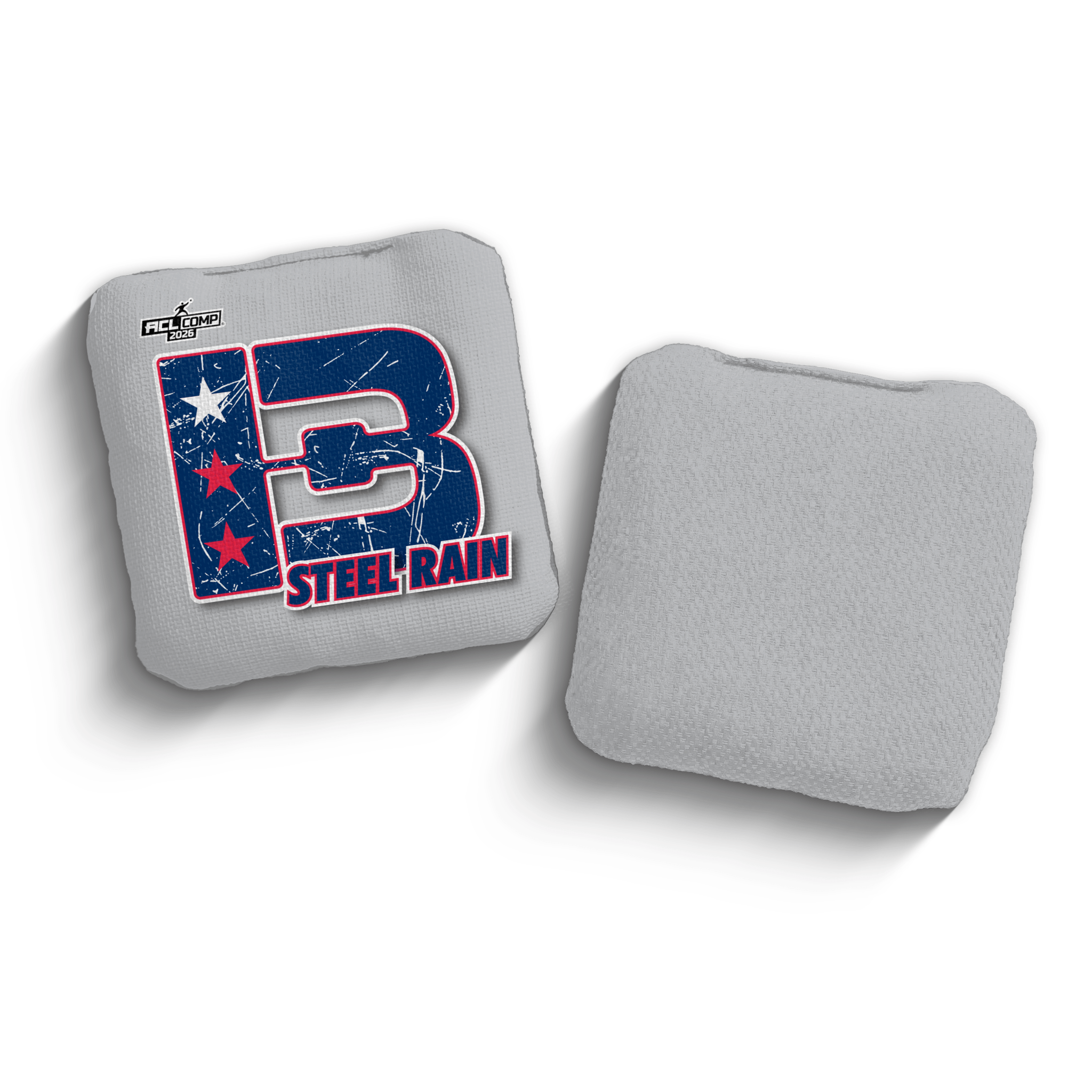 2026 Brotherhood Cornhole Steel Rain American East Division ACL Comp Stamped Cornhole Bags - Brotherhood Cornhole