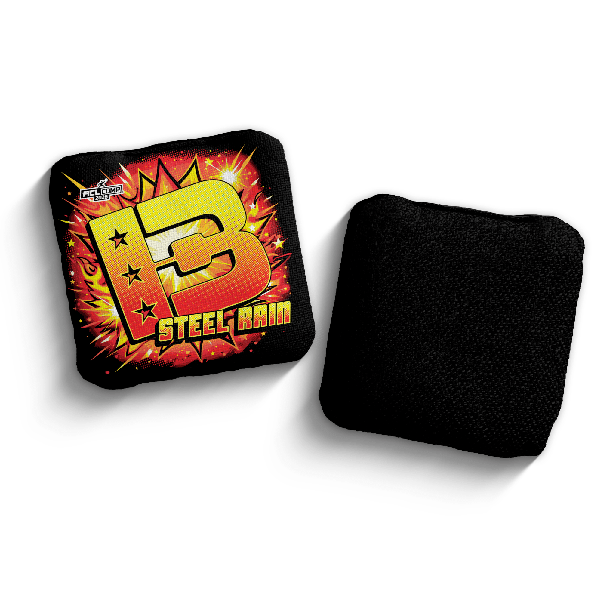 2026 Brotherhood Cornhole Steel Rain Comic Edition ACL Pro Stamped Cornhole Bags - Brotherhood Cornhole