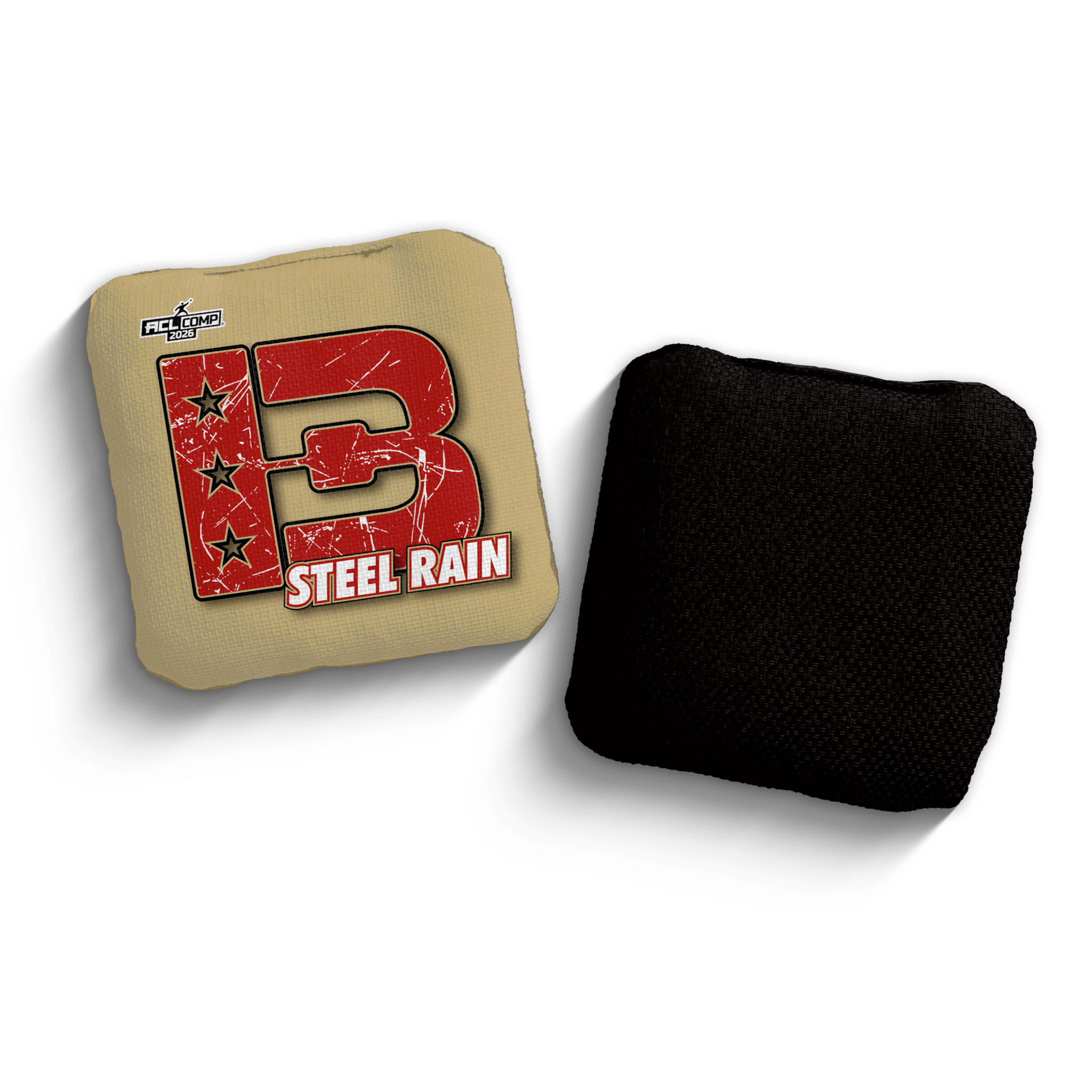 2026 Brotherhood Cornhole Steel Rain National West Division ACL Comp Stamped Cornhole Bags - Brotherhood Cornhole
