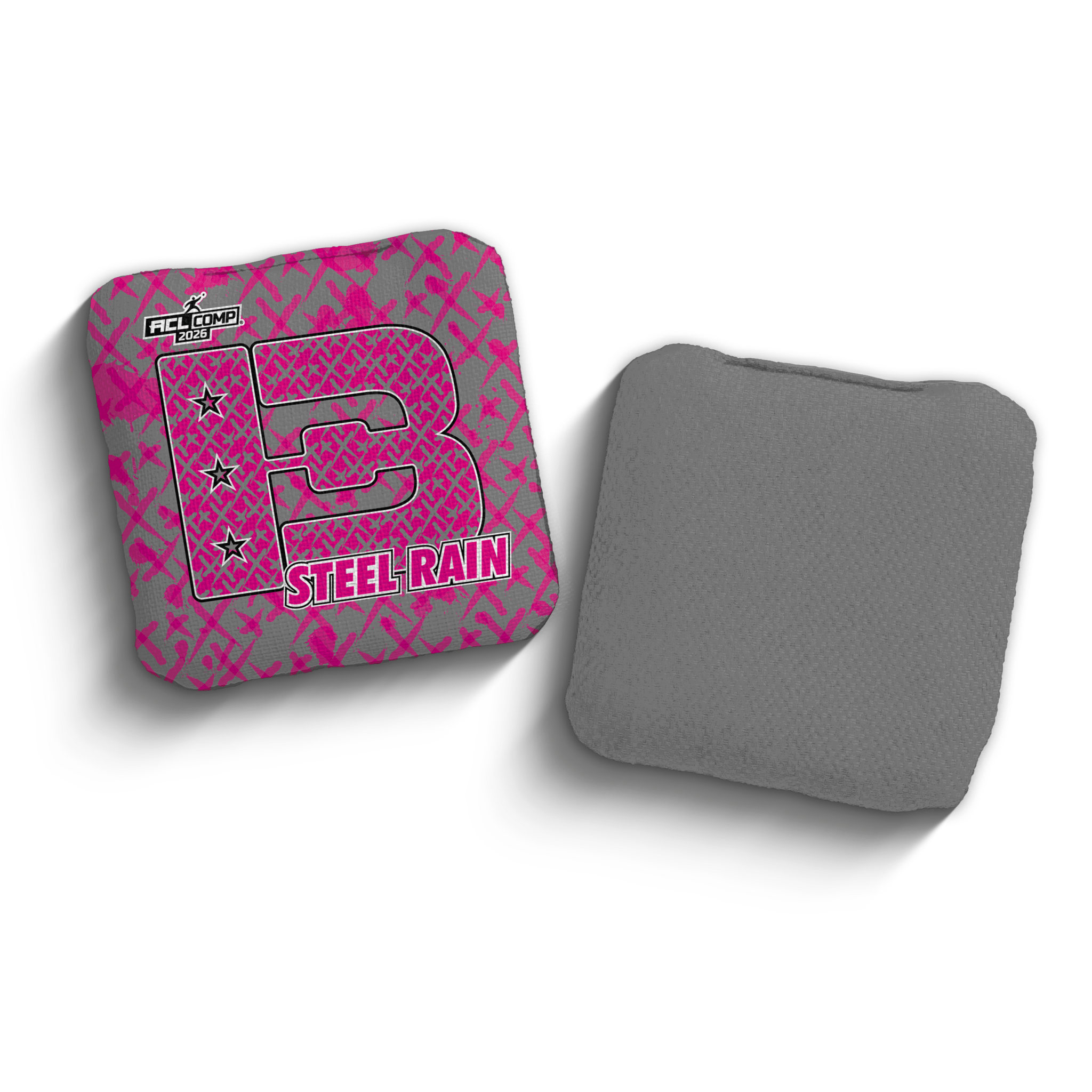 2026 Brotherhood Cornhole Steel Rain X - Pattern Edition ACL Pro Stamped Cornhole Bags - Brotherhood Cornhole