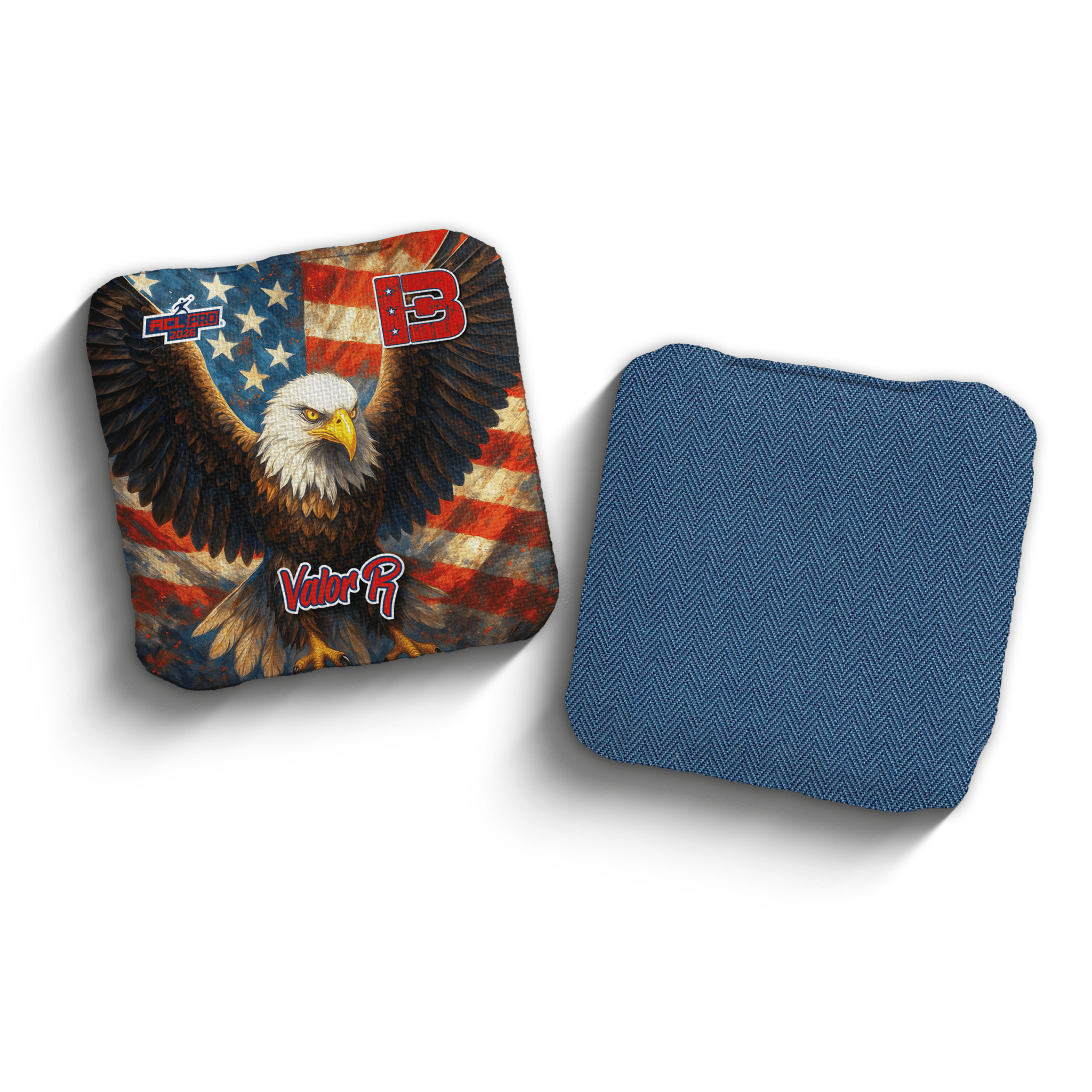 2026 Brotherhood Cornhole Valor American Eagle Edition ACL Pro Stamped Cornhole Bags - Brotherhood Cornhole