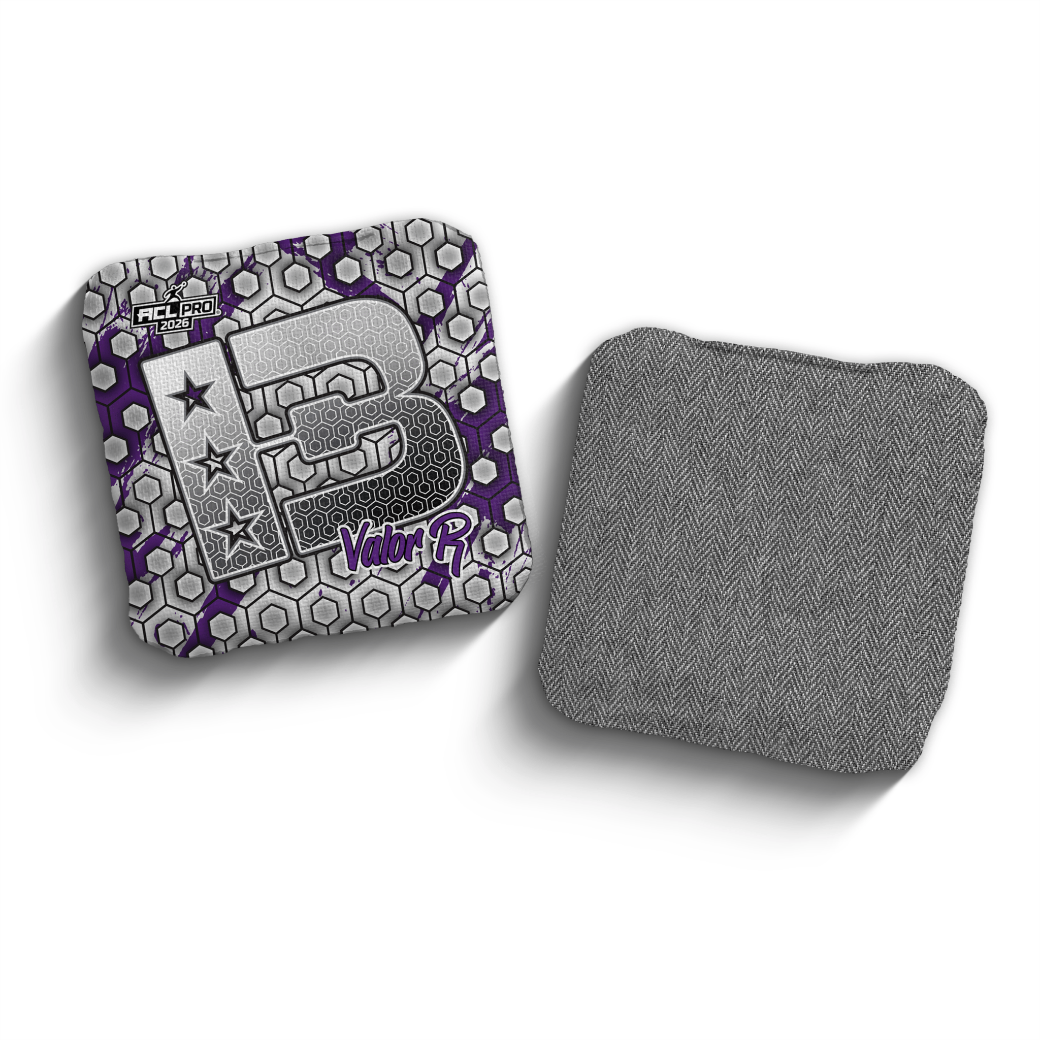 2026 Brotherhood Cornhole Valor Hex Edition ACL Pro Stamped Cornhole Bags - Brotherhood Cornhole