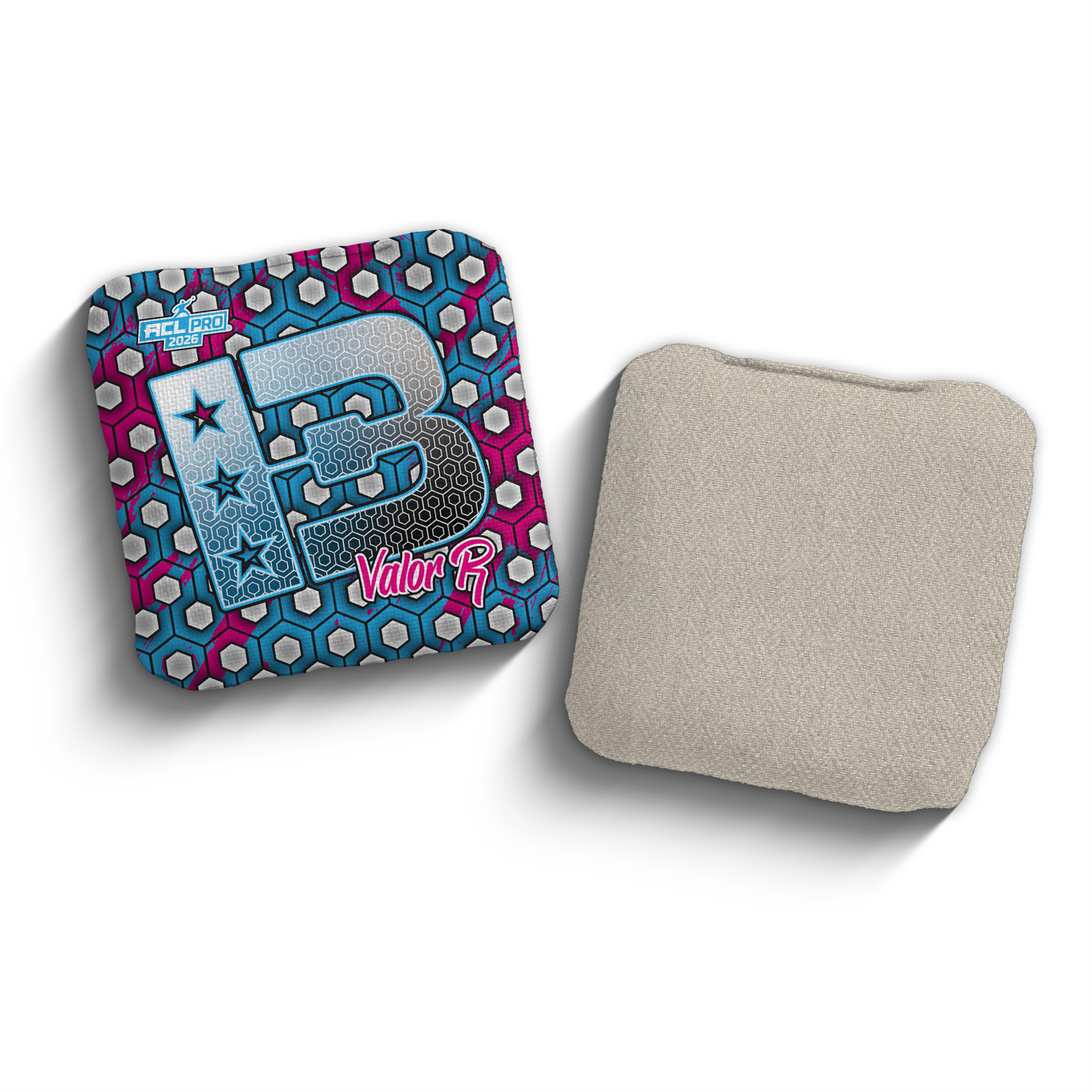 2026 Brotherhood Cornhole Valor Hex Edition ACL Pro Stamped Cornhole Bags - Brotherhood Cornhole