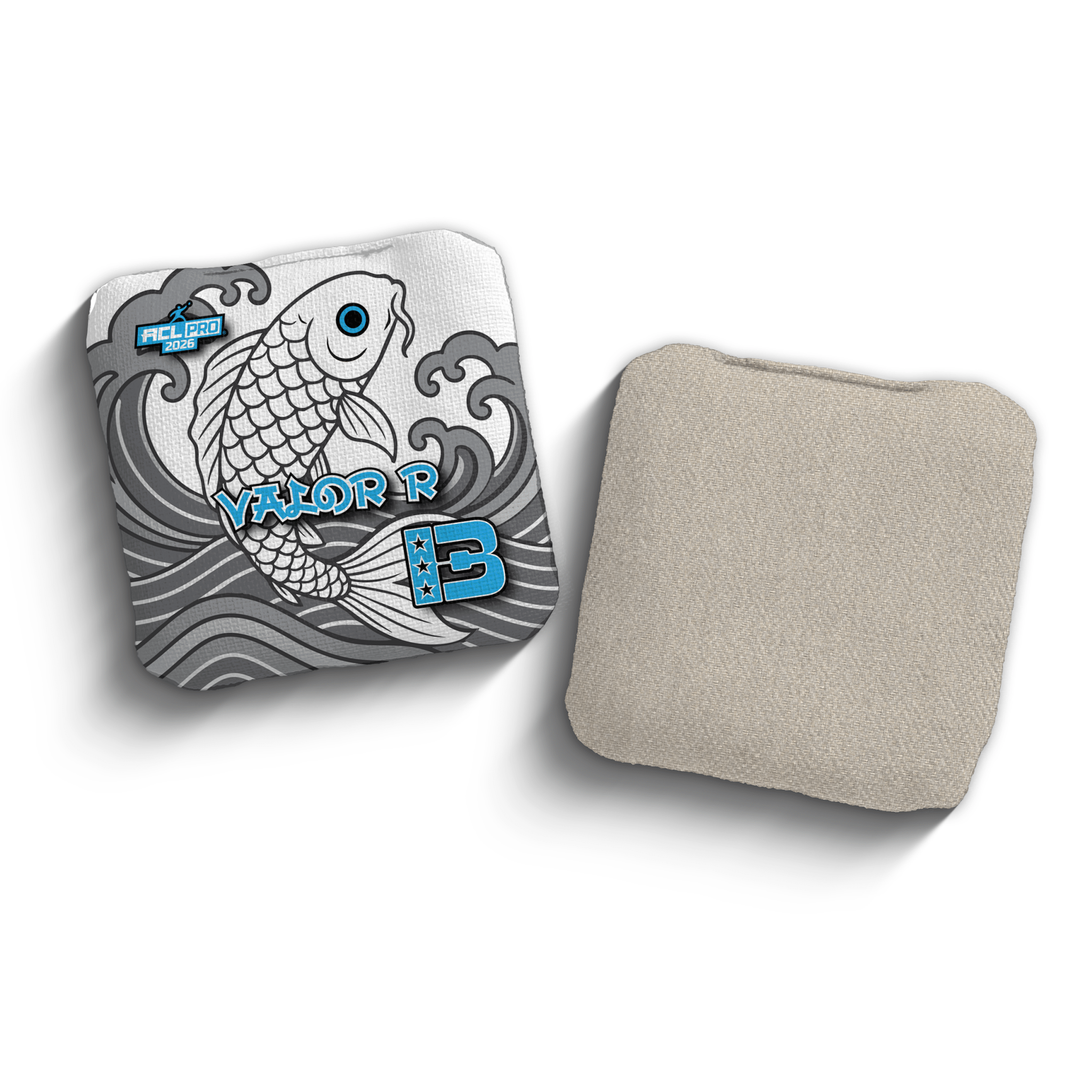 2026 Brotherhood Cornhole Valor Koi Fish Edition ACL Pro Stamped Cornhole Bags - Brotherhood Cornhole