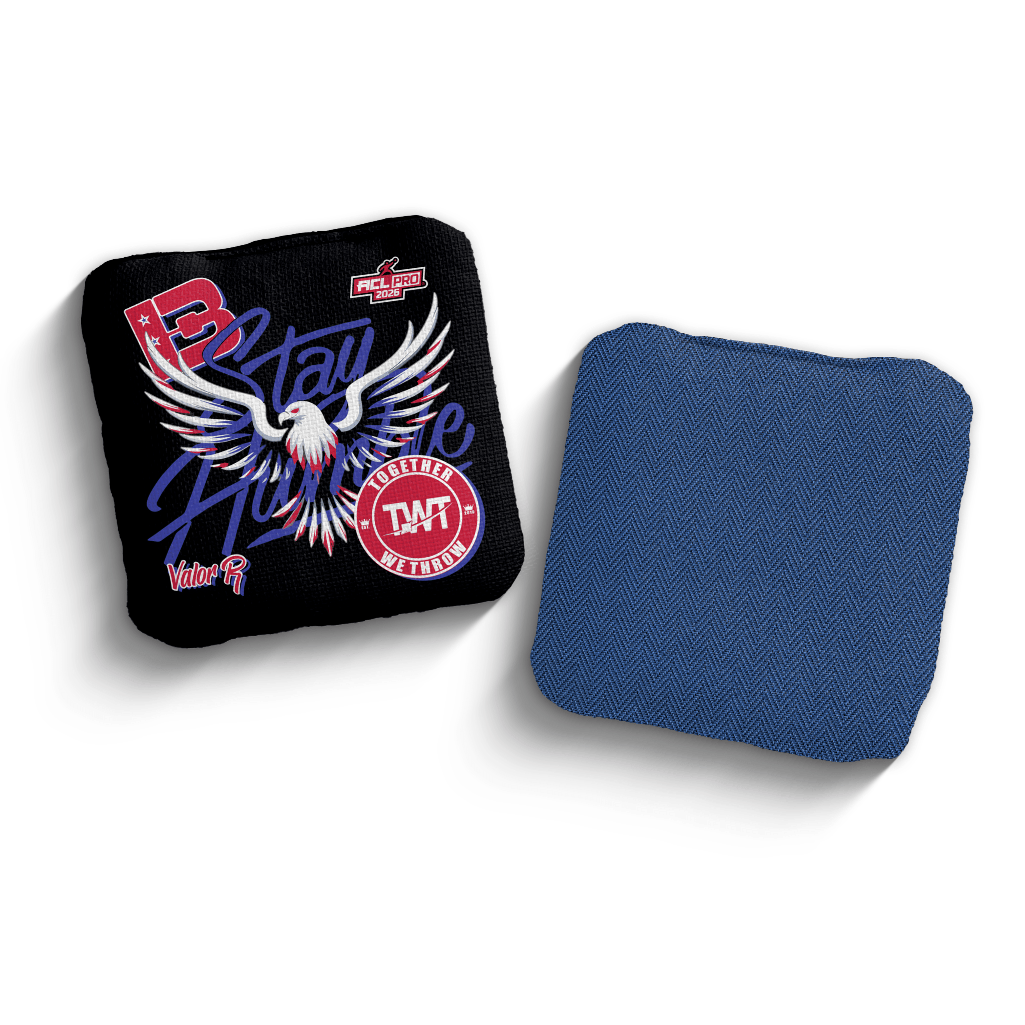 2026 Brotherhood Cornhole Valor TWT Collaboration ACL Pro Stamped Cornhole Bags - Brotherhood Cornhole