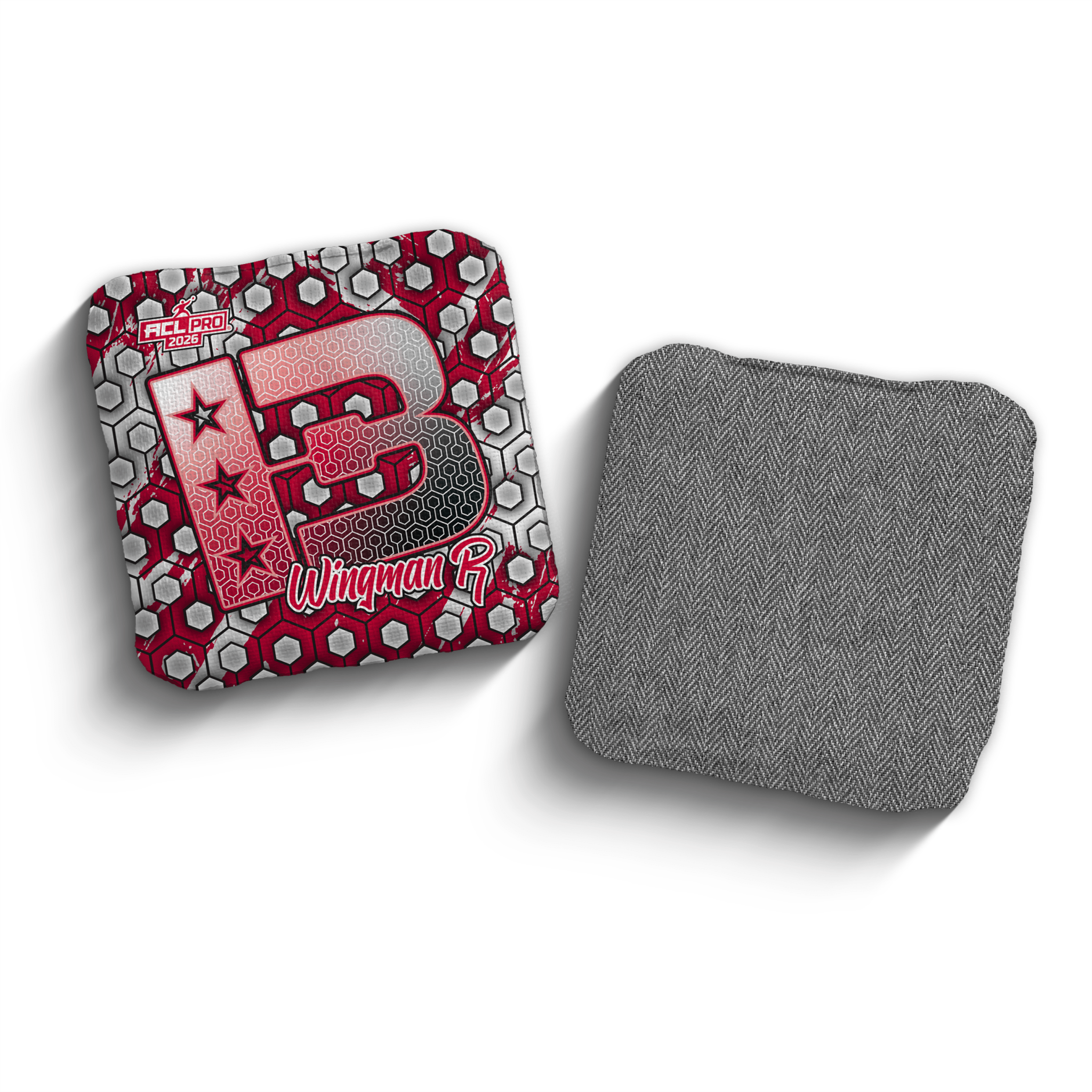 2026 Brotherhood Cornhole Wingman Hex Edition ACL Pro Stamped Cornhole Bags - Brotherhood Cornhole
