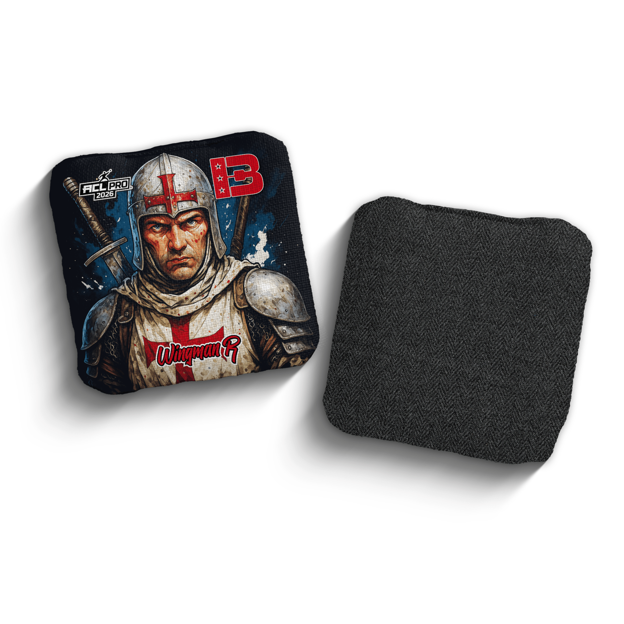 2026 Brotherhood Cornhole Wingman Knight Edition ACL Pro Stamped Cornhole Bags - Brotherhood Cornhole