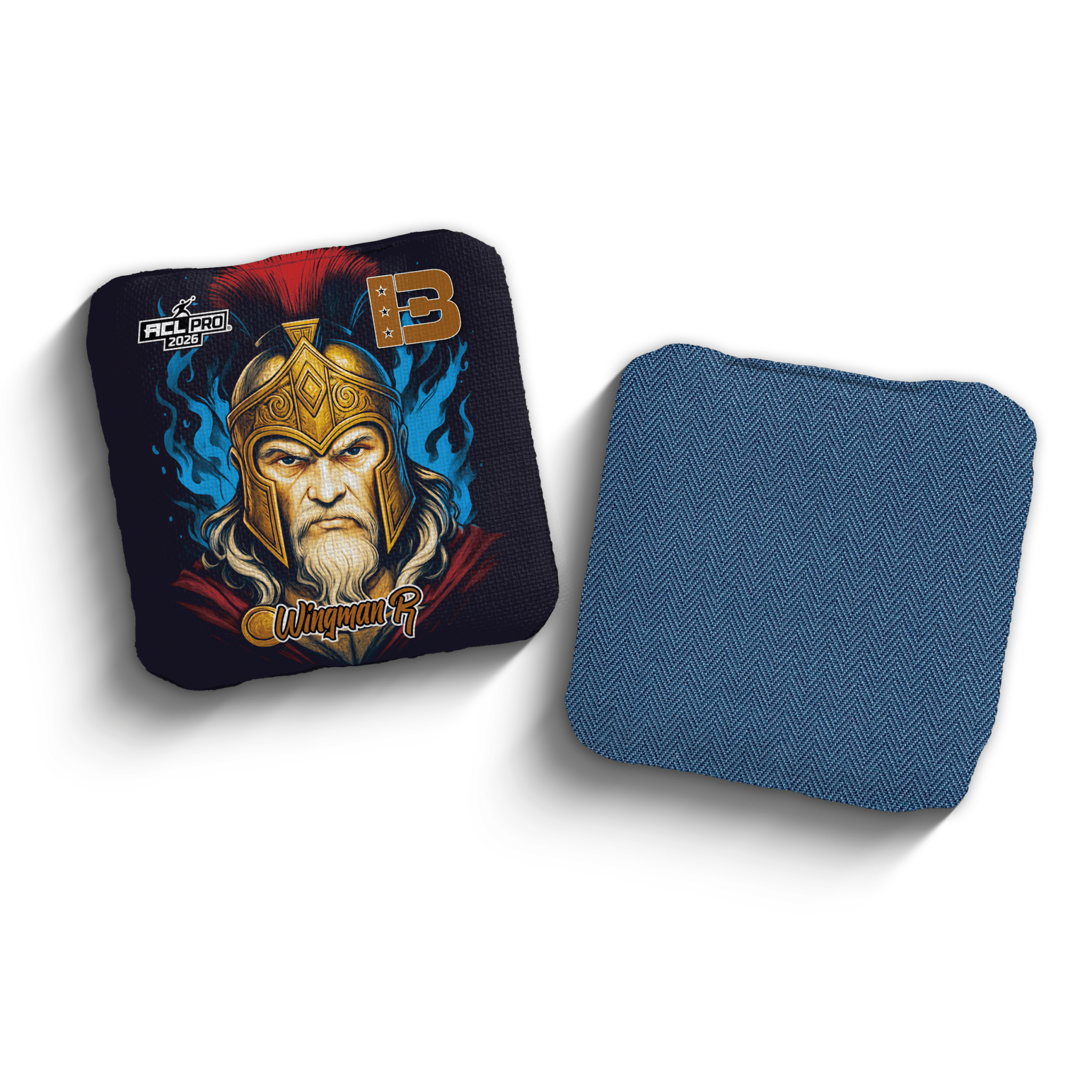 2026 Brotherhood Cornhole Wingman Trojan Edition ACL Pro Stamped Cornhole Bags - Brotherhood Cornhole