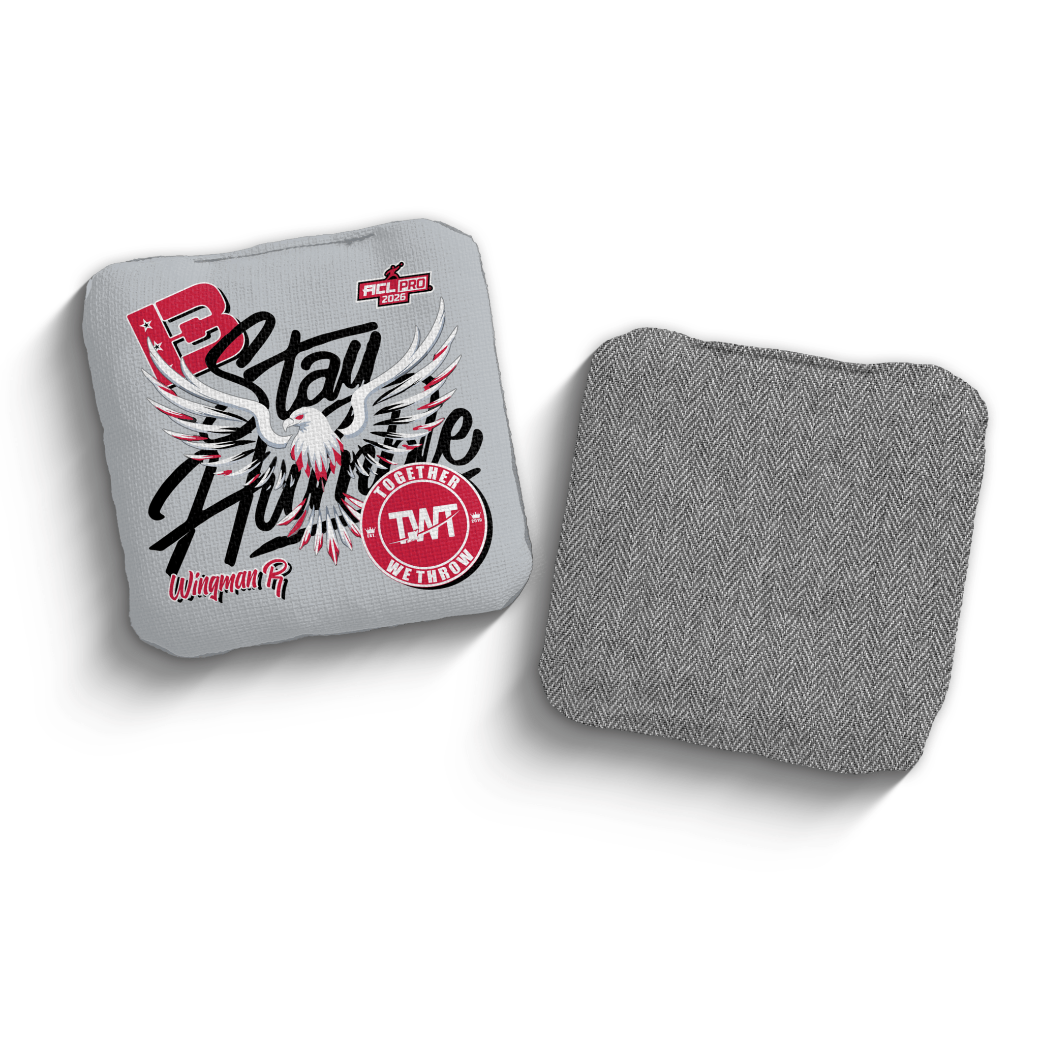 2026 Brotherhood Cornhole Wingman TWT Collaboration ACL Pro Stamped Cornhole Bags - Brotherhood Cornhole