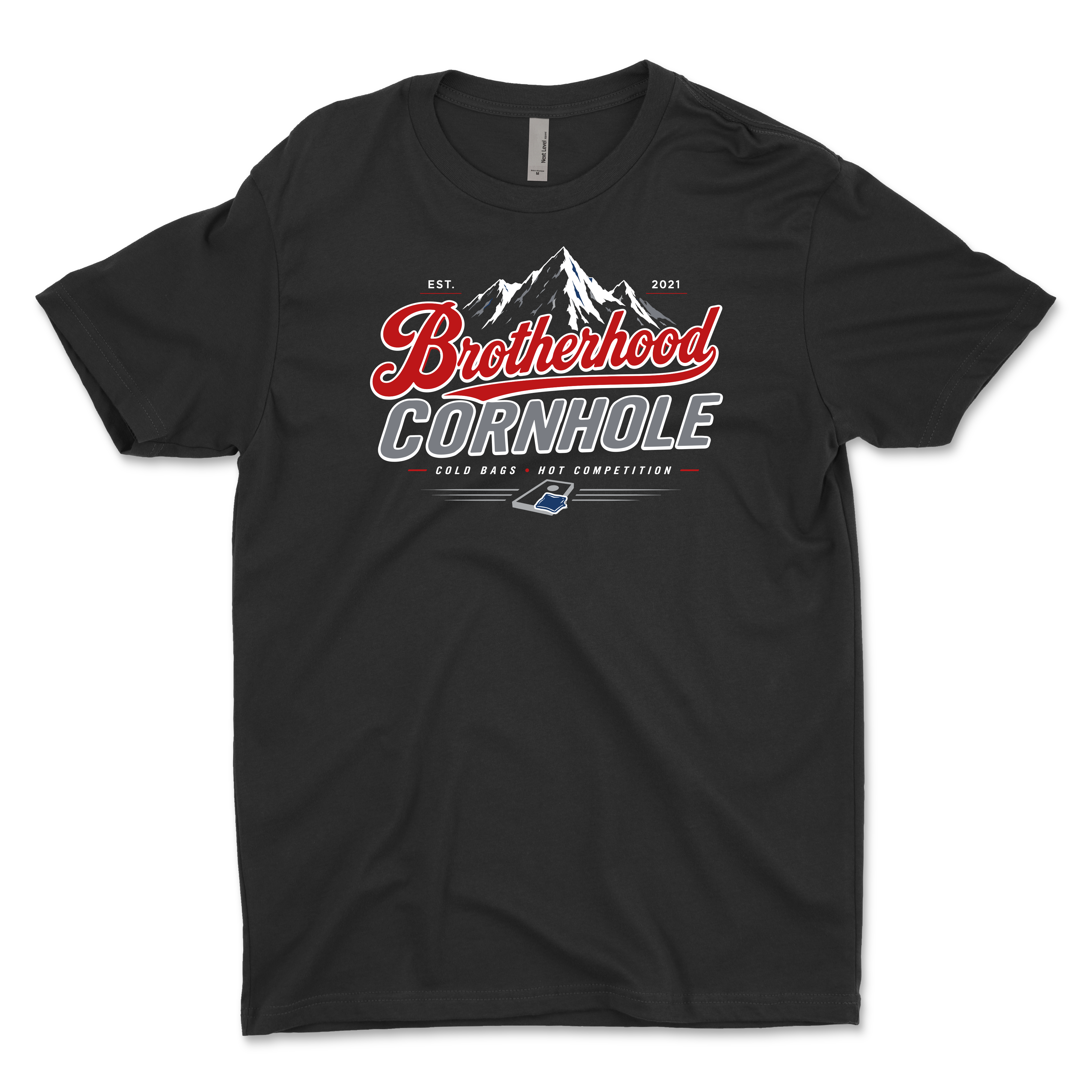 Men's Brotherhood Cornhole "Cold Bags" T-Shirt