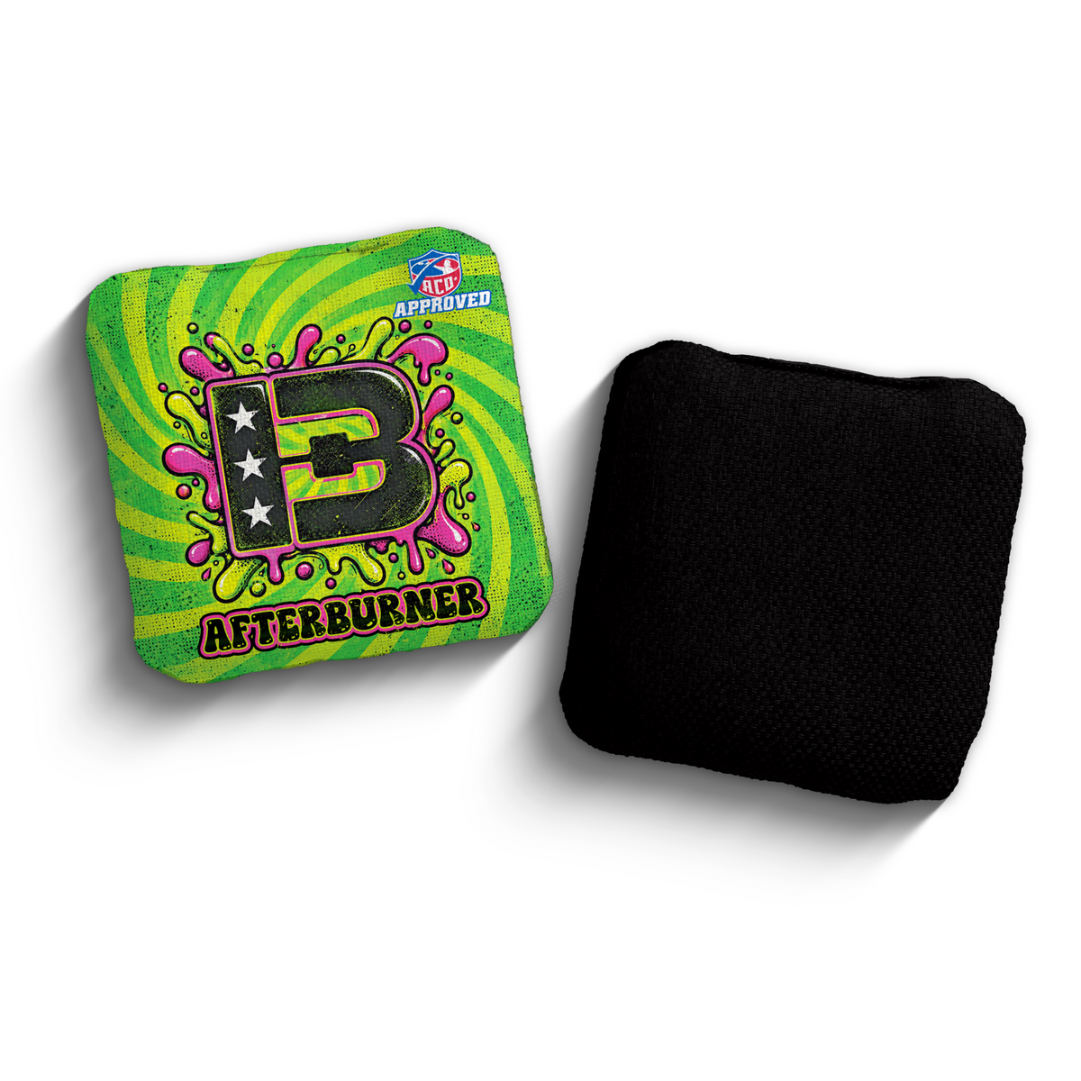 2027 Brotherhood Cornhole Afterburner Acid Slime Edition ACO Stamped Cornhole Bags
