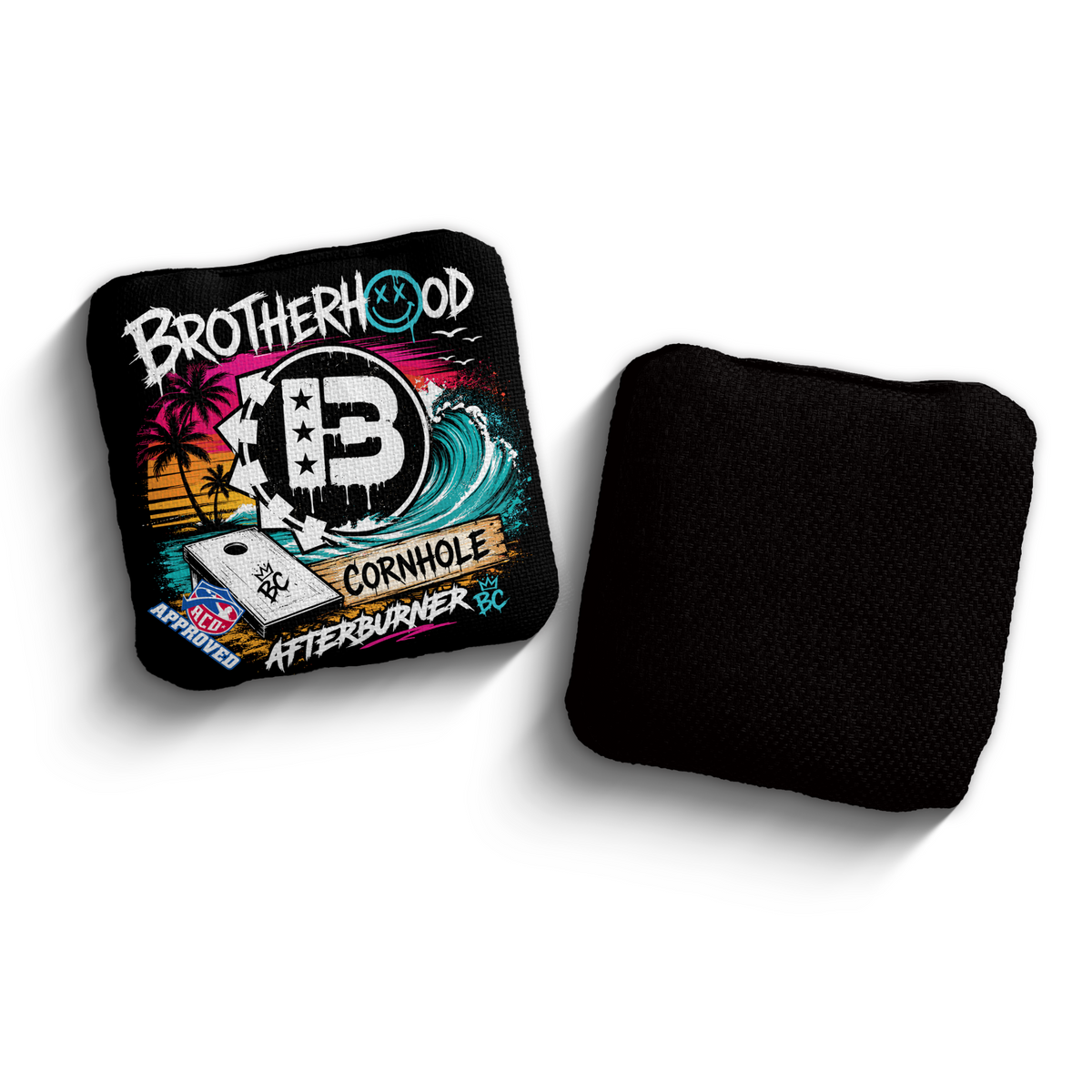 Afterburner Beach Punk Edition ACO Stamped cornhole bags