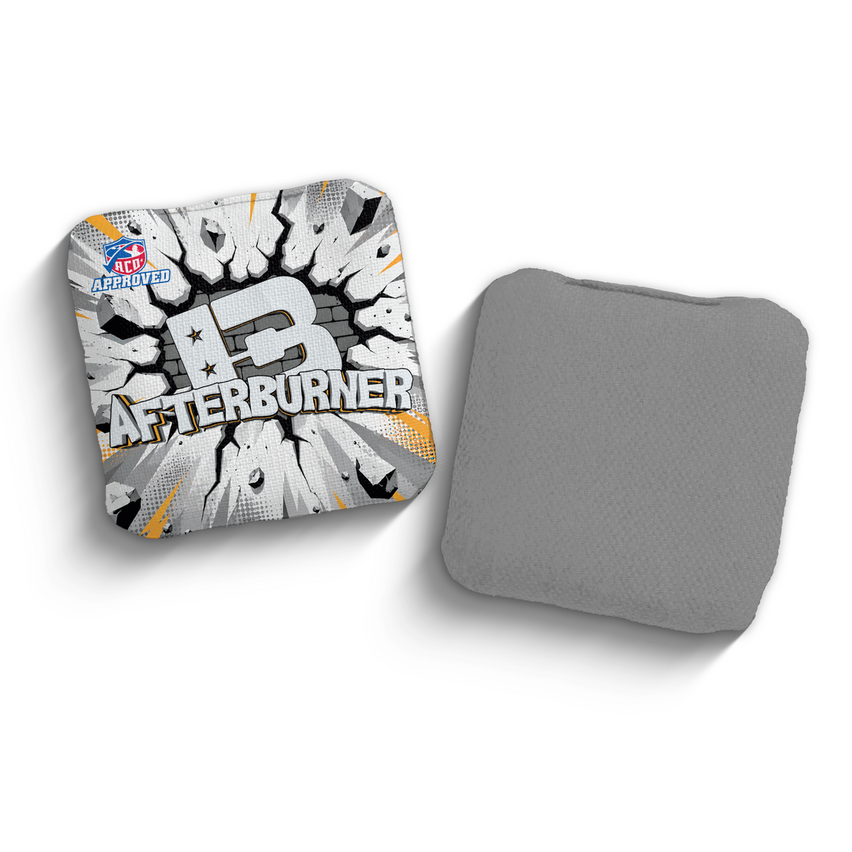 Afterburner Crack Edition ACO Stamped cornhole bags